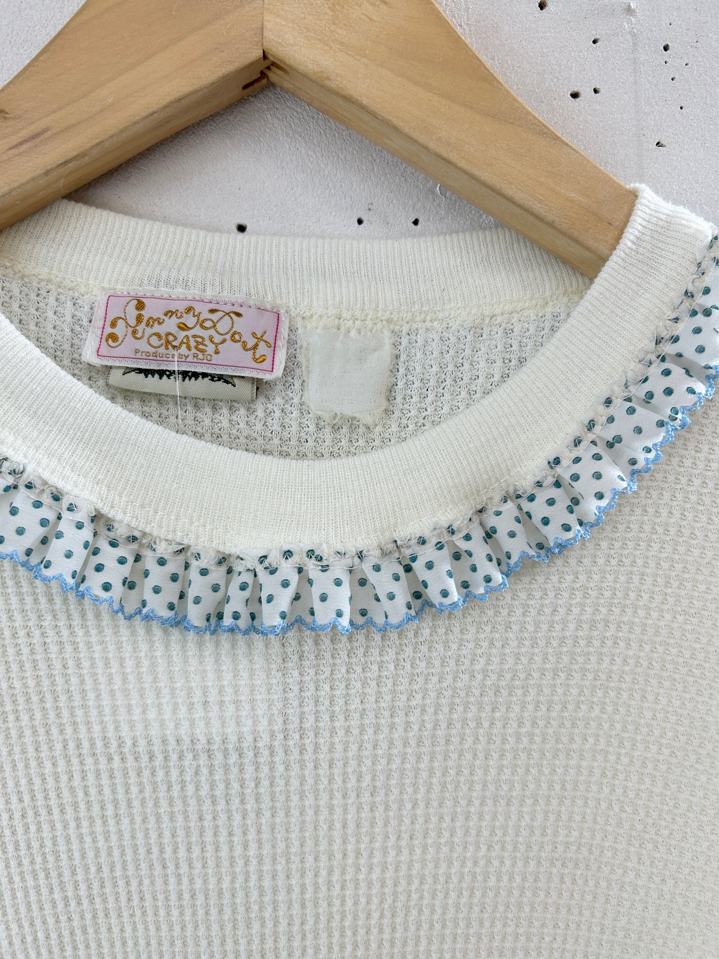 Vintage Tops 〜Funny dot CRAZY〜 [G32997]