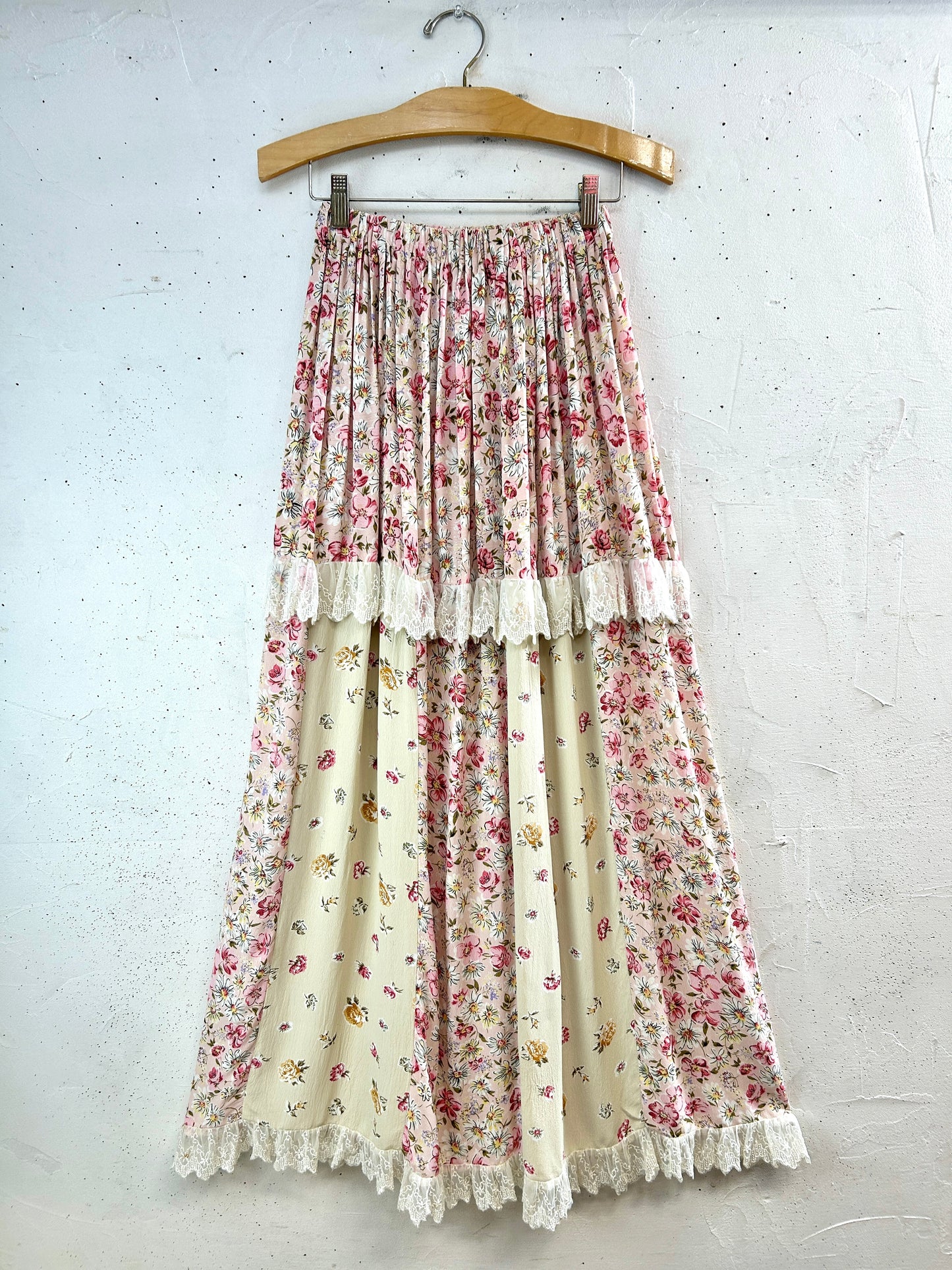 Vintage Tiered Skirt  [F32844]