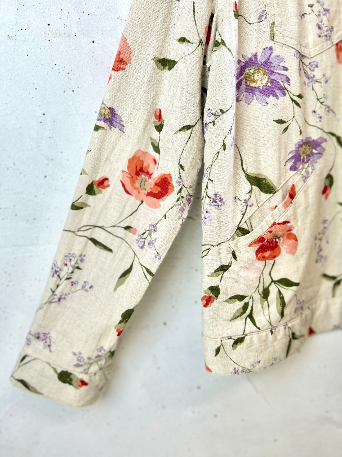 Vintage Linen Jacket [H30922]