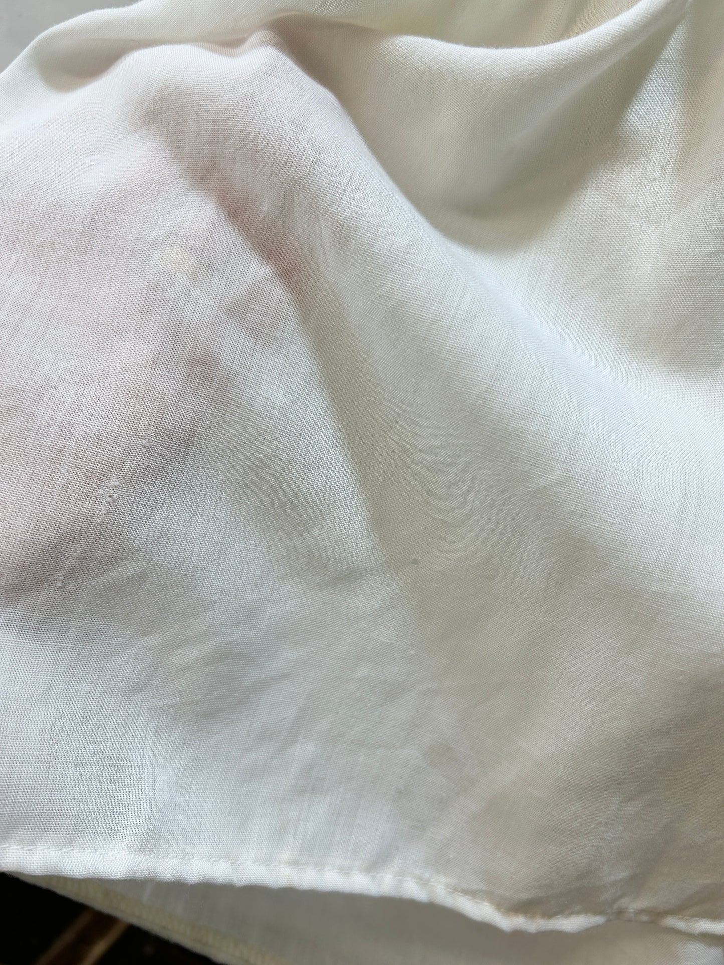 Vintage White Lace Dress [K30818]