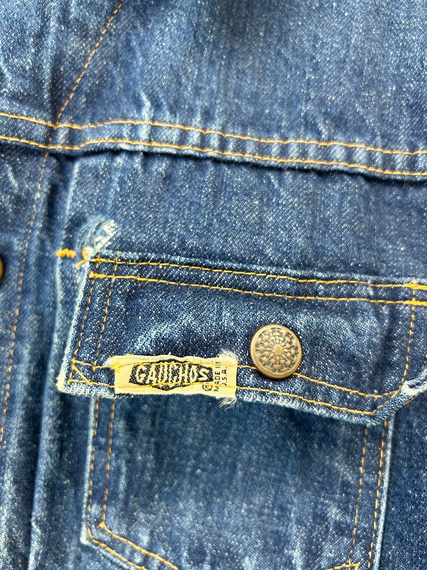 '60s Vintage Denim Jacket [F32840]