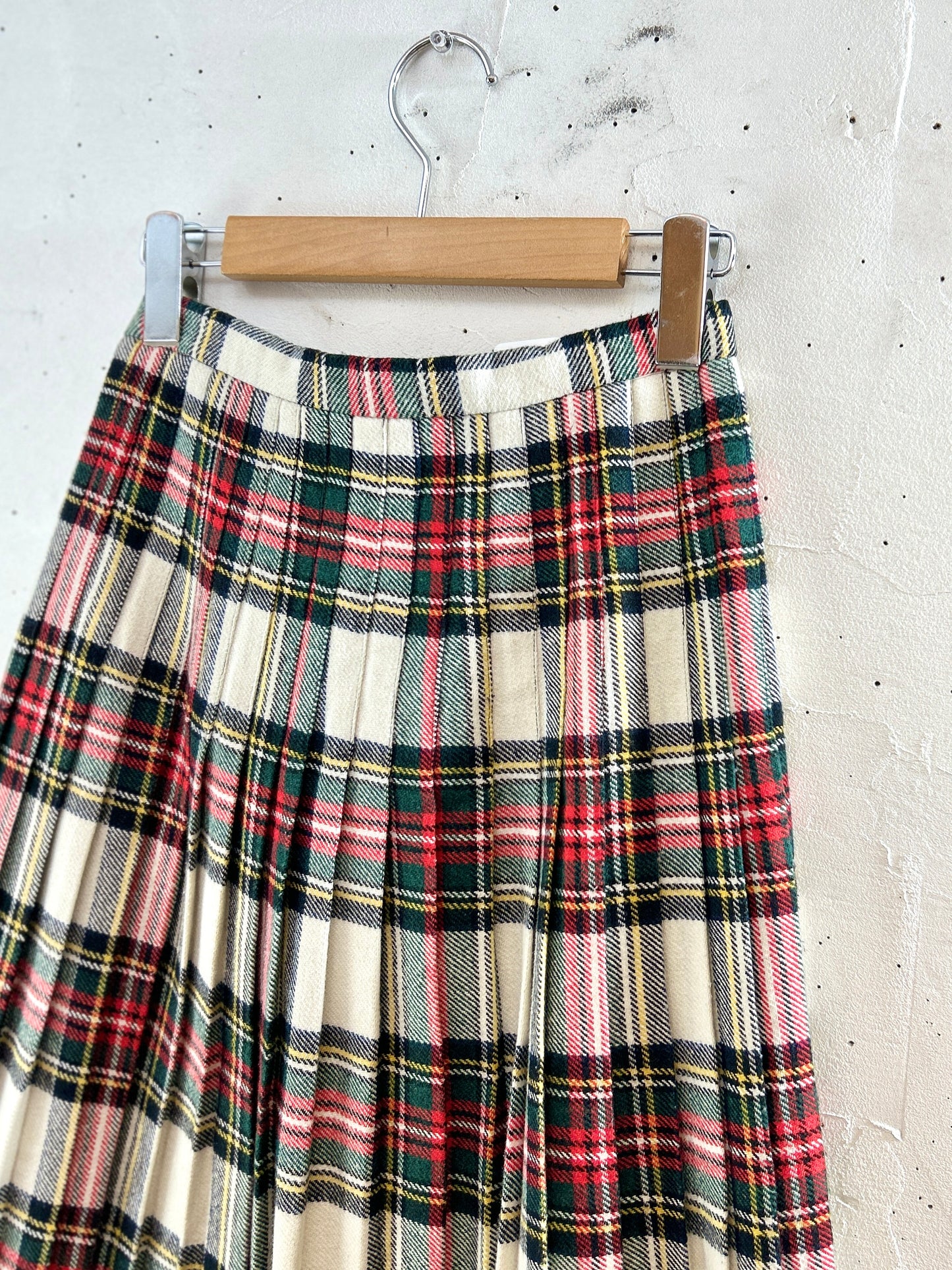 Vintage Plaid Skirt 〜MATTHEW ROYCE〜 MADE IN ENGLAND [J30484]
