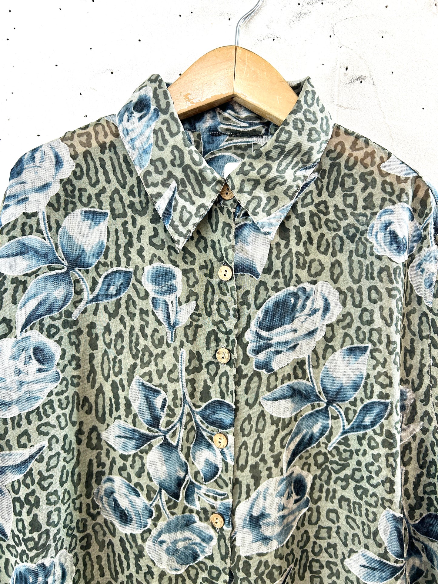 Vintage Sheer Blouse [J30510]
