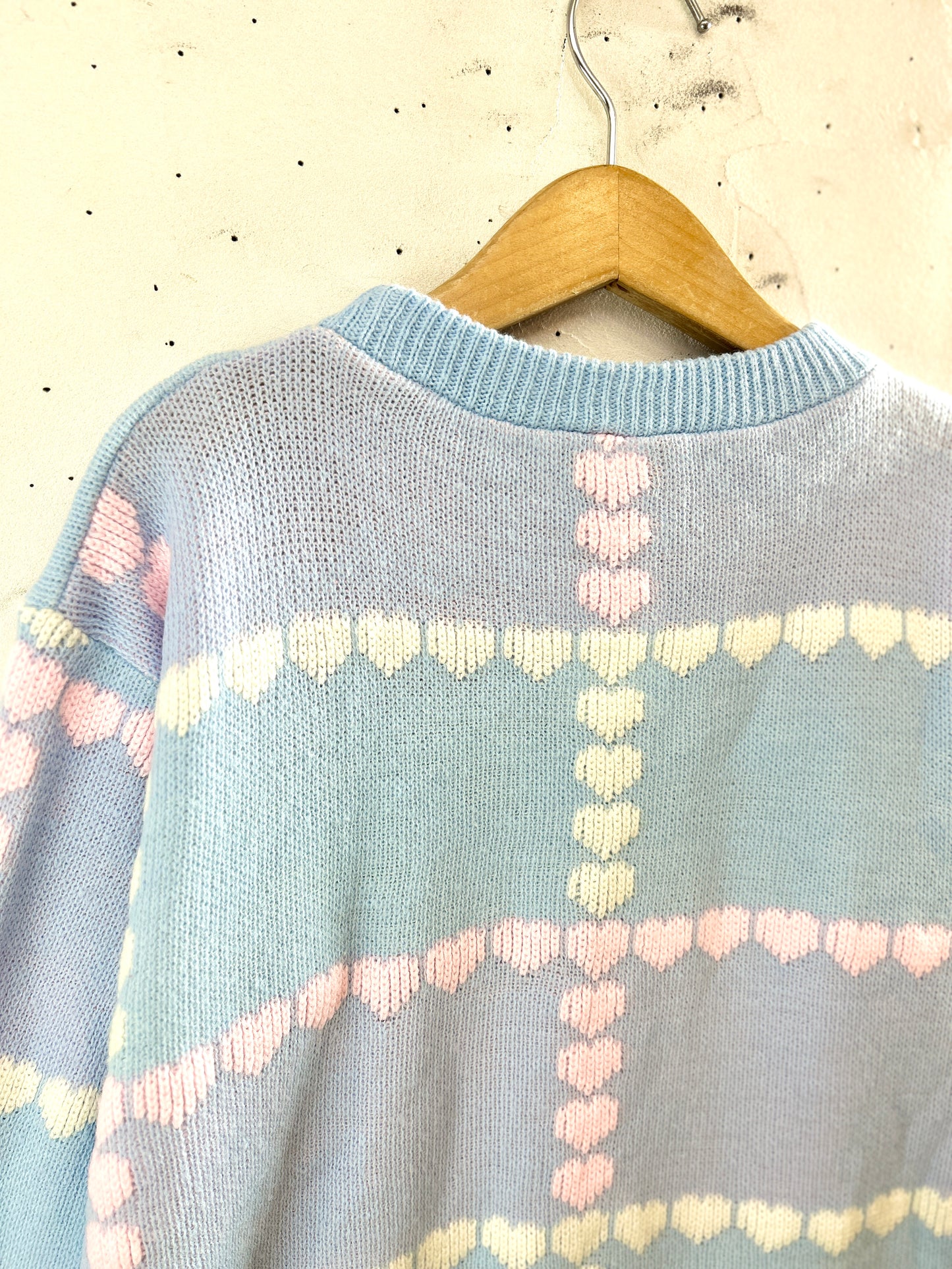 Vintage Fancy Knit Sweater 〜MADE IN USA〜 [K30790]