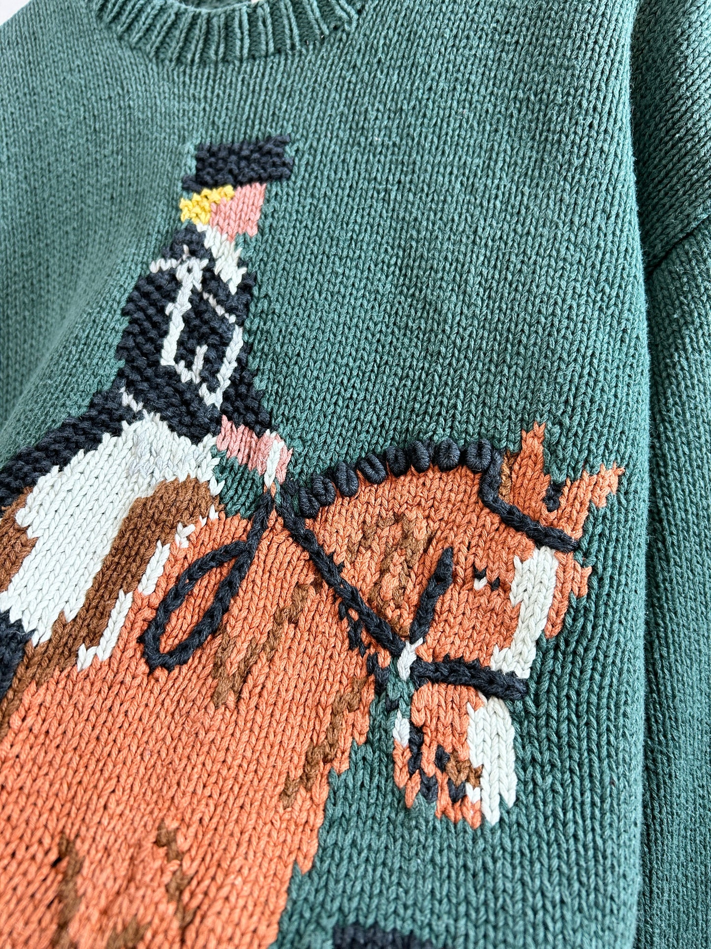 Vintage Knit Sweater [J30463]
