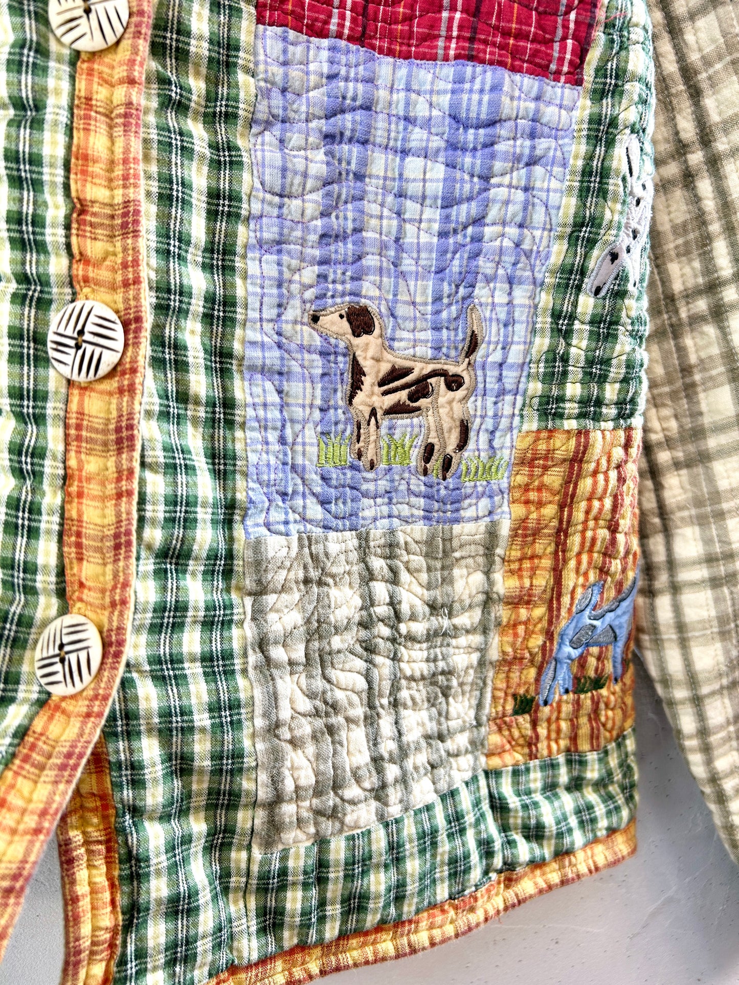 Vintage Quilting Jacket [K30716]