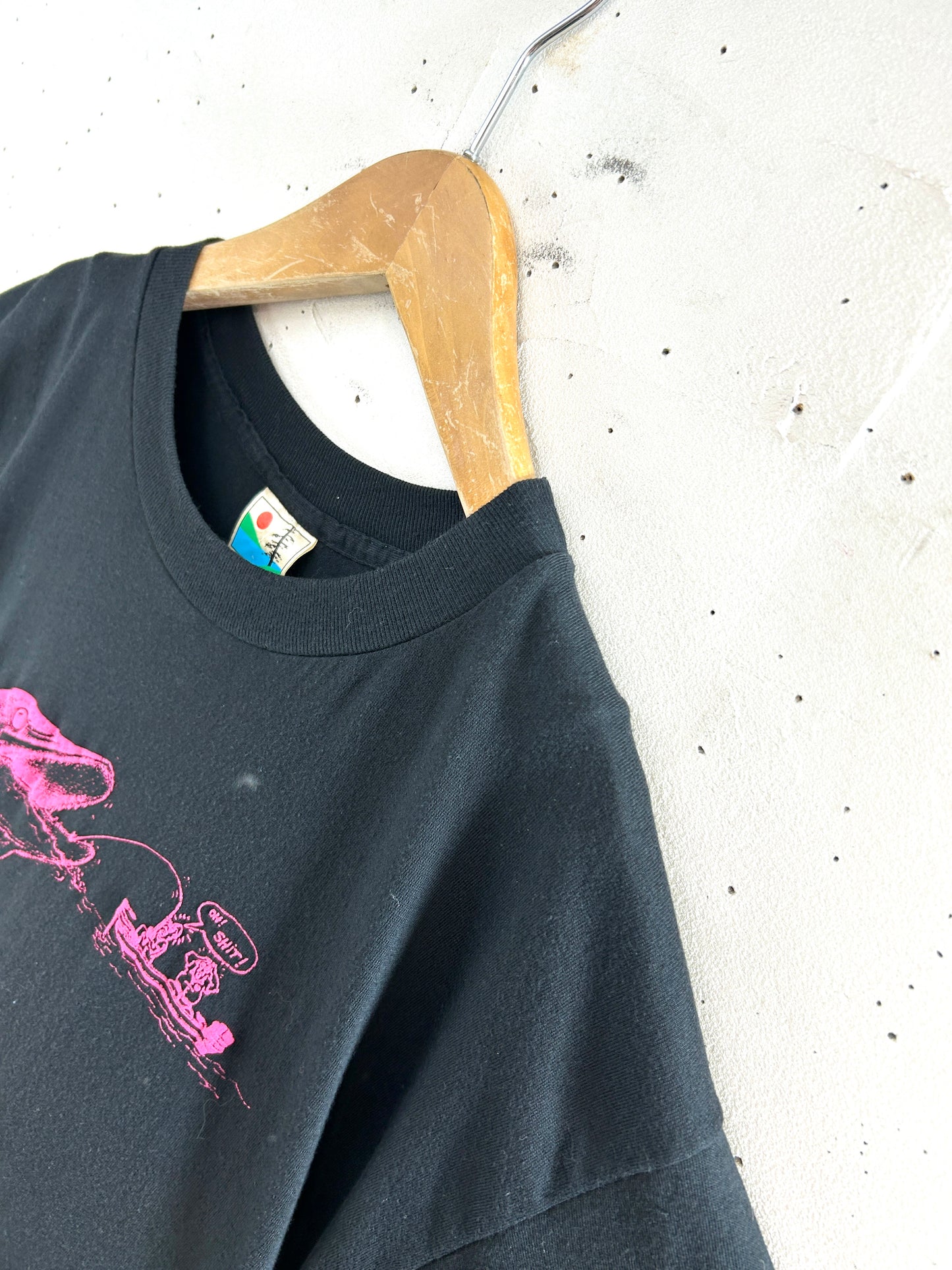 Vintage T Shirt 〜Funny dot CRAZY〜 [F32747]
