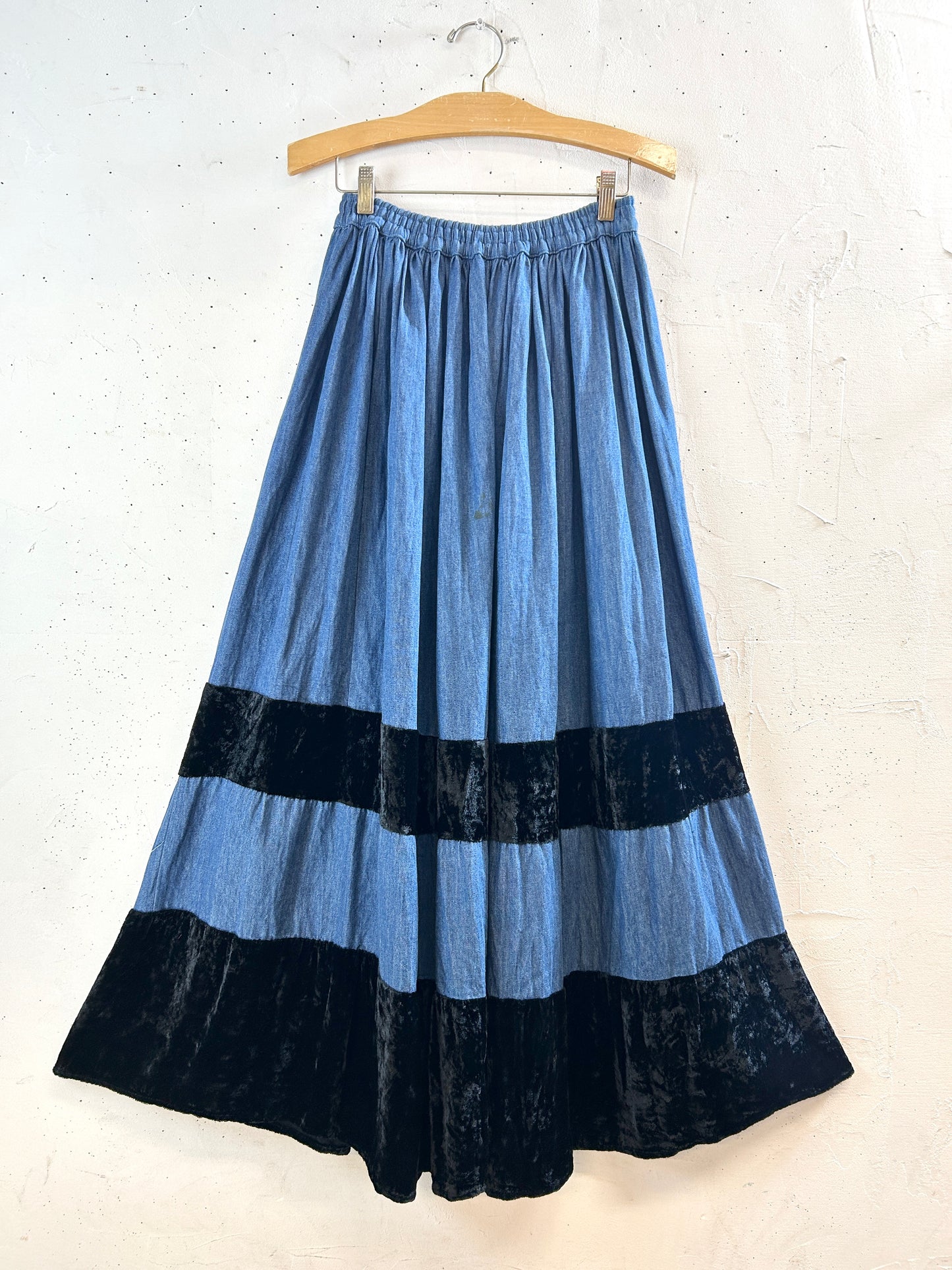 Vintage Denim Skirt [I30996]