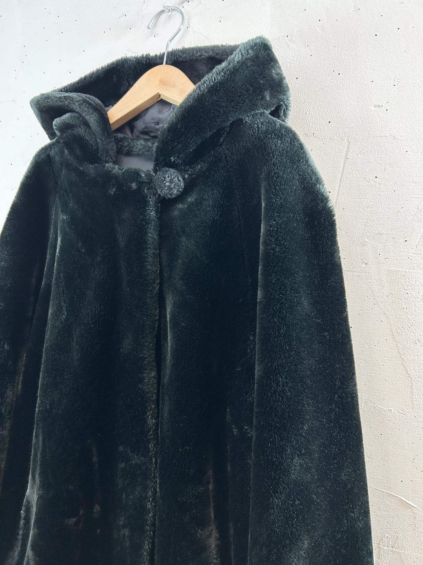 Vintage Eco Fur Coat [J30662]