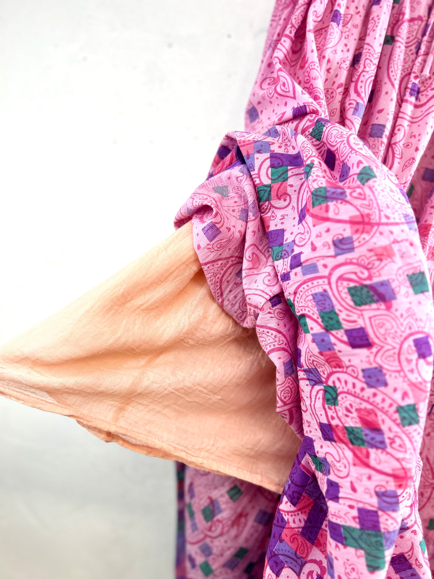 Vintage Tiered Skirt  MADE IN INDIA [B31678]