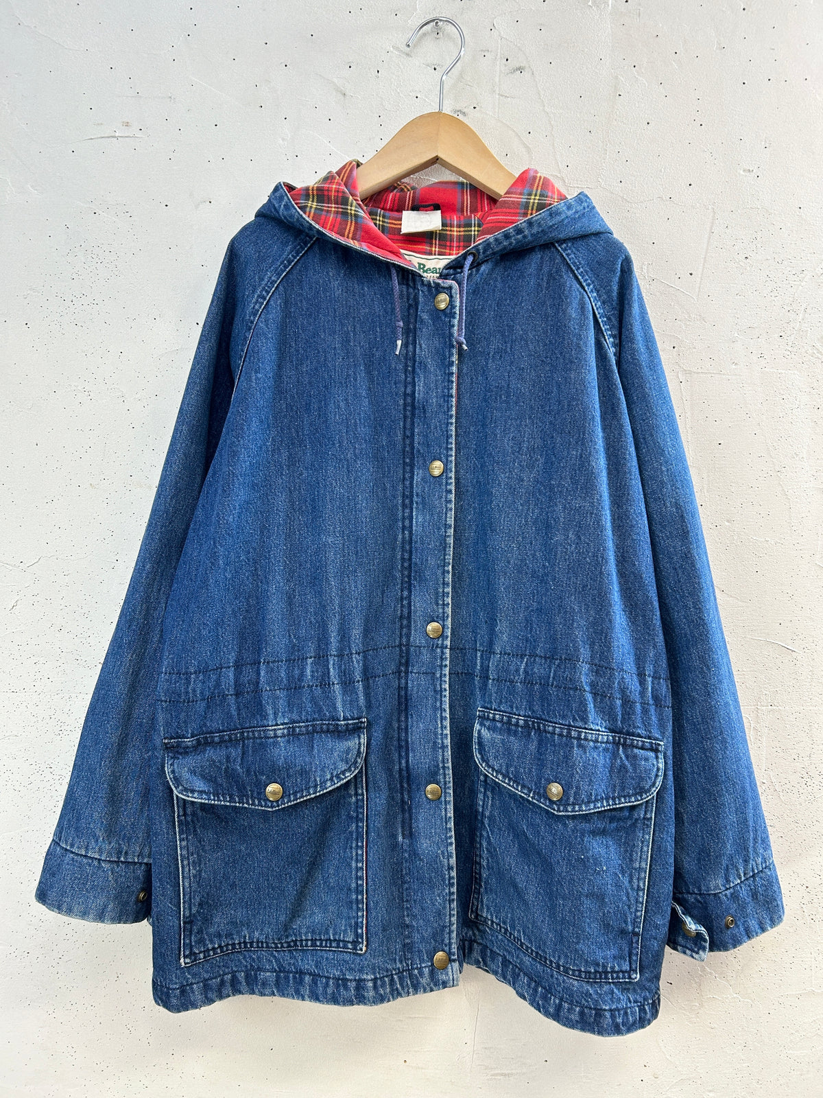 Vintage Denim Jacket 〜L.L.BEAN〜 [J34239]