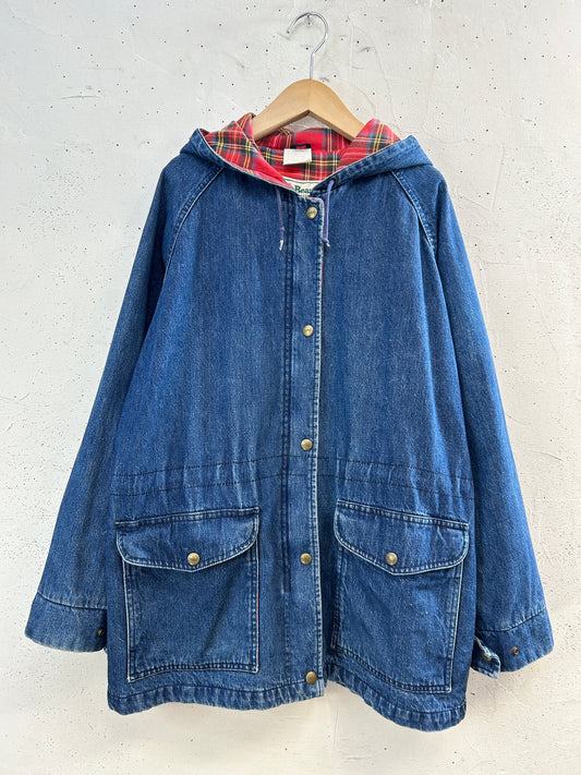 Vintage Denim Jacket 〜L.L.BEAN〜 [J34239]