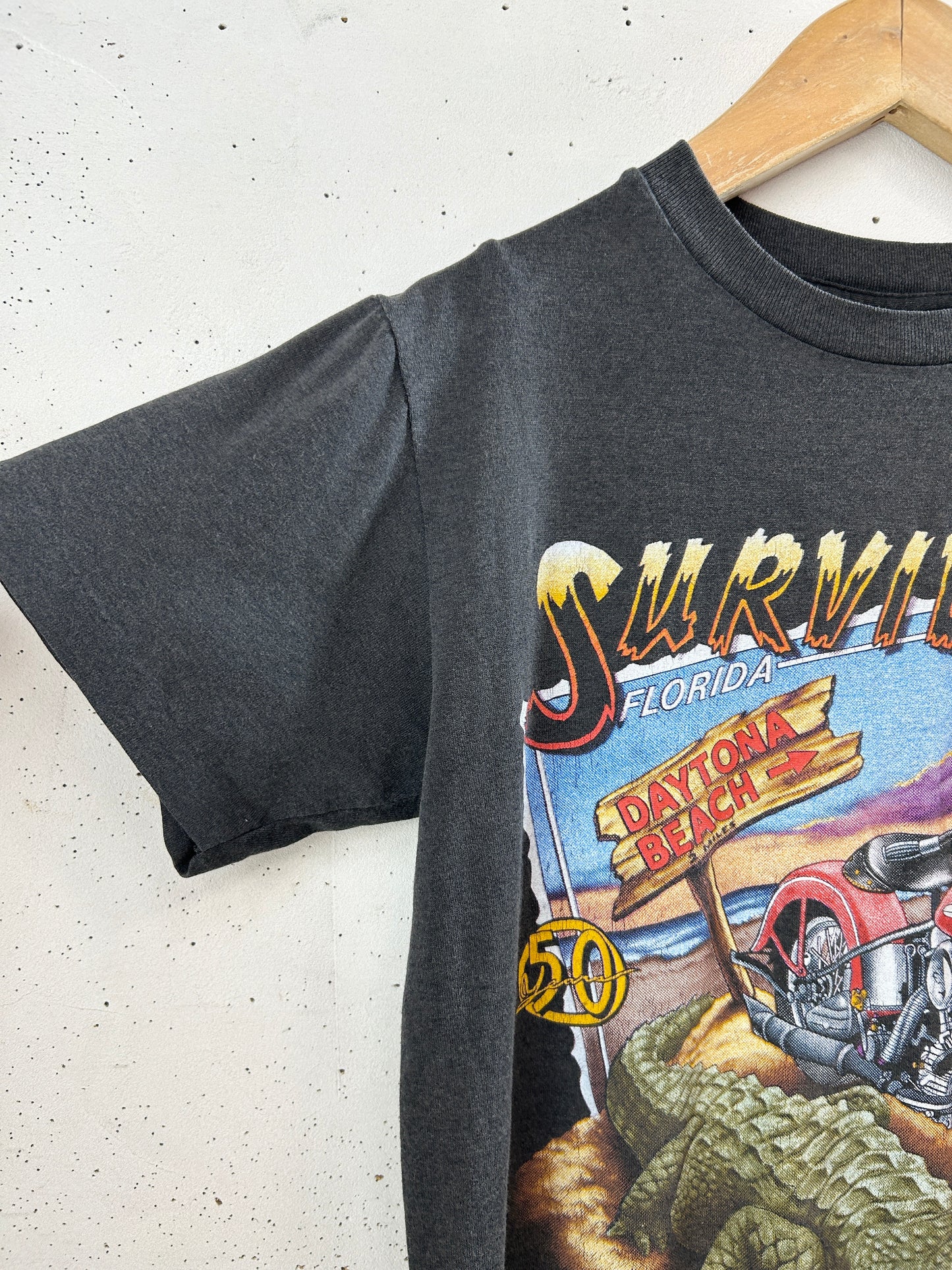 '90s Vintage T-Shirt 3D EMBLEM〜Harley Davidson〜 [G32987]