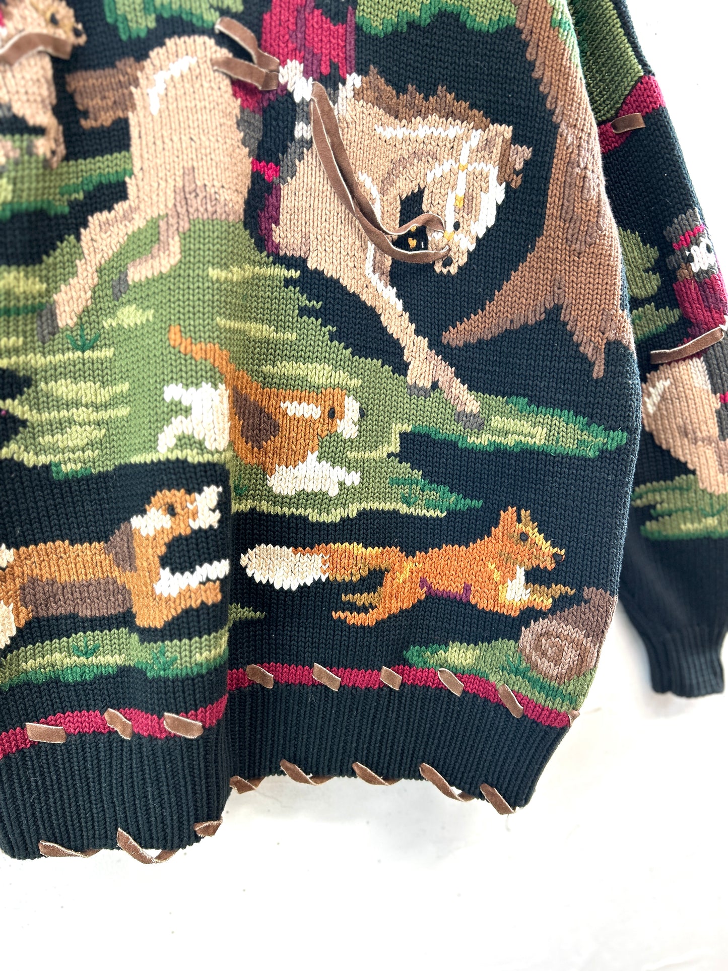 Vintage Knit Cardigan [A31312]