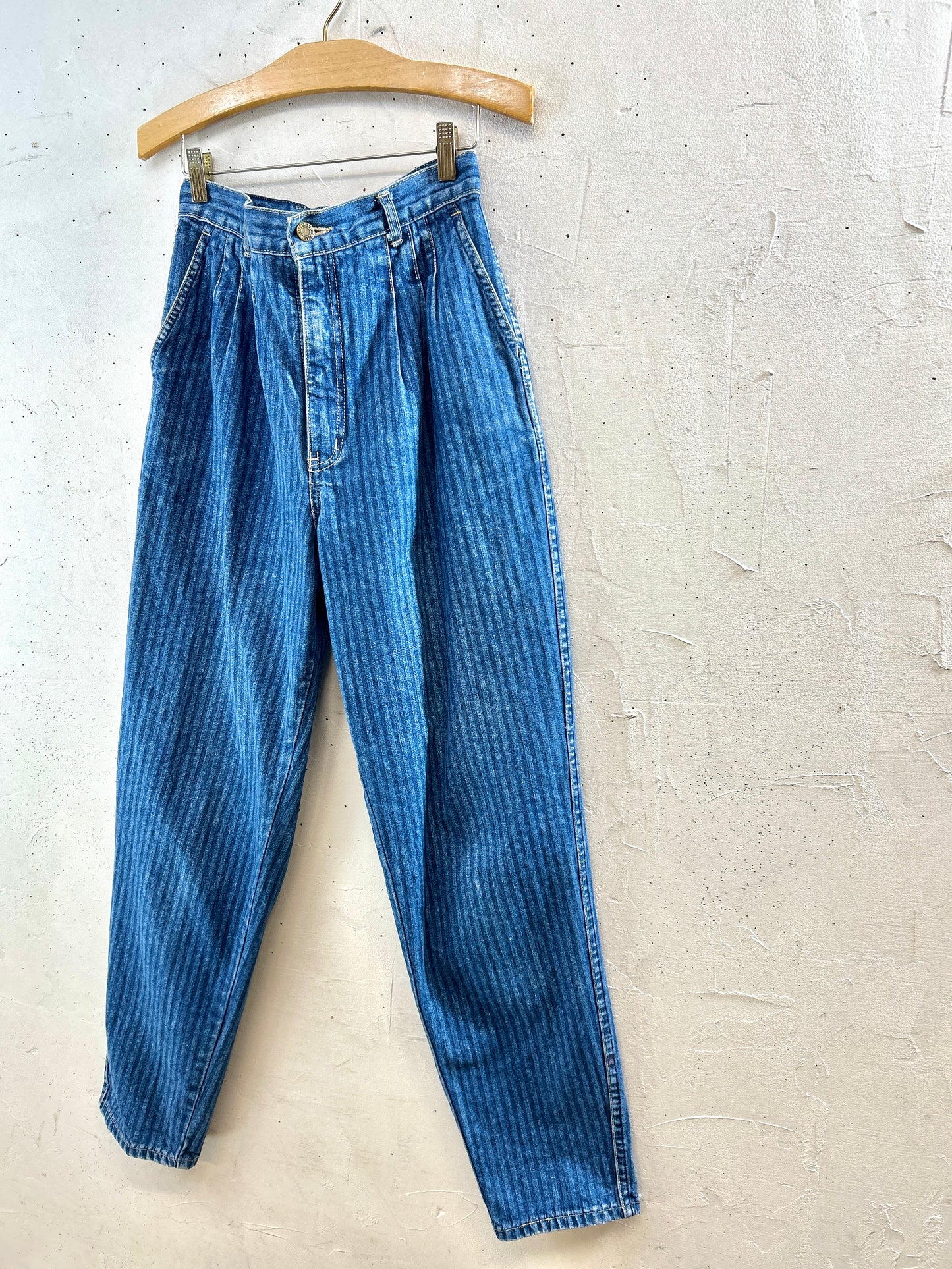 Vintage Denim Stripe Pants  [K30741]