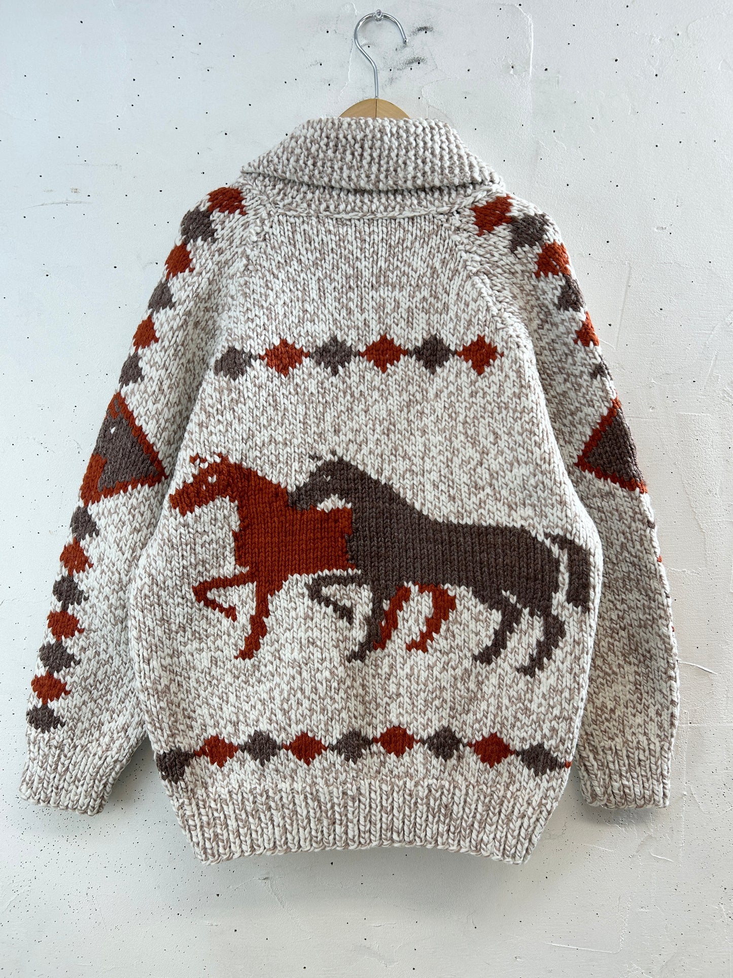 Vintage Cowichan Knit Cardigan [K30787]