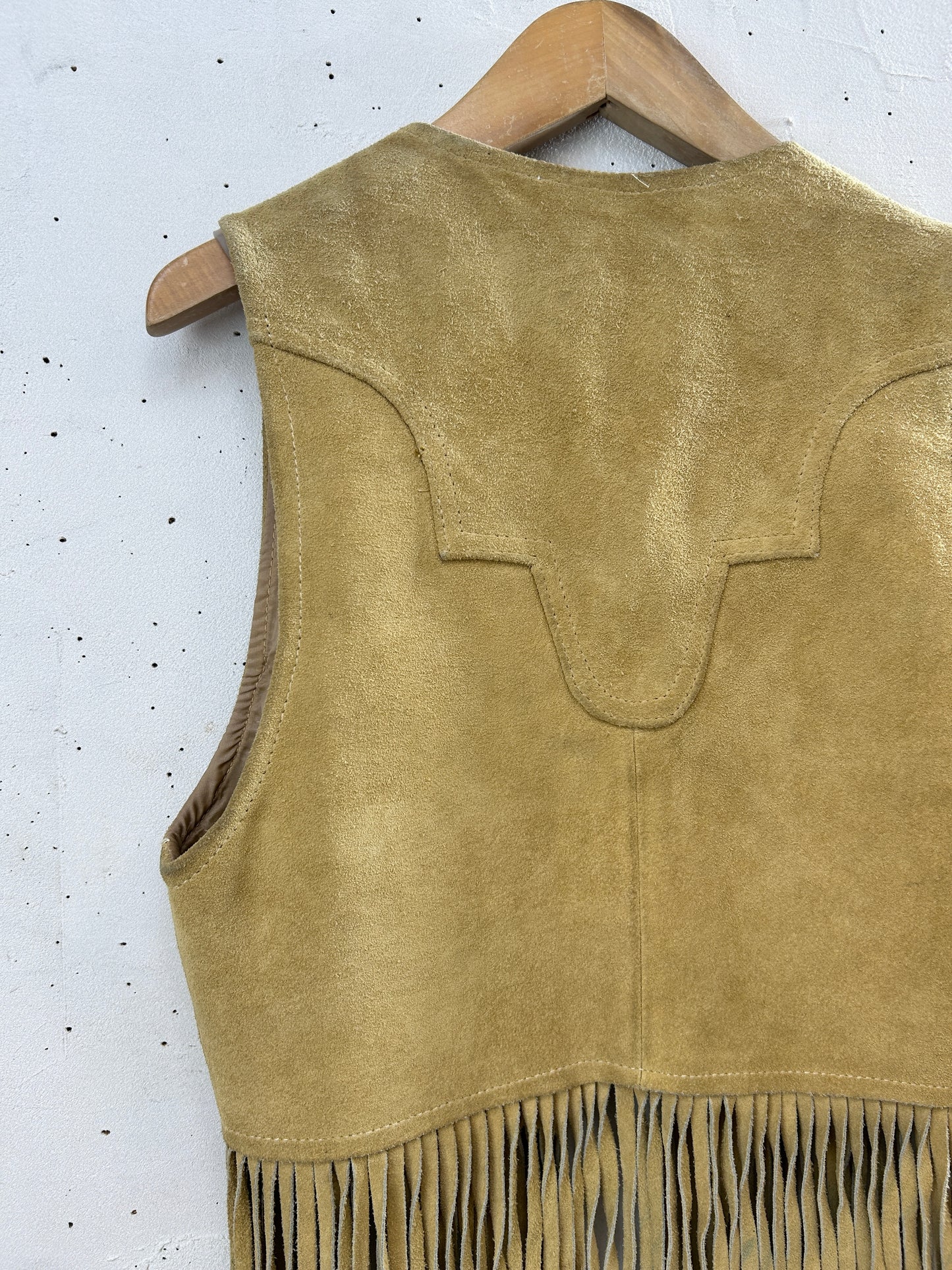 Vintage Leather Vest [H30919]