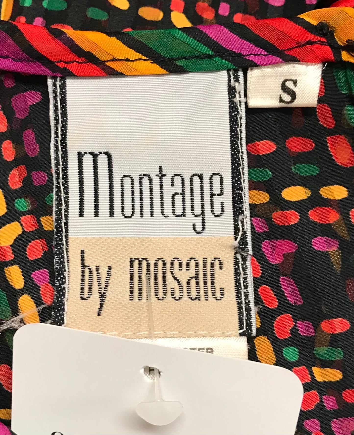 ’80s Vintage Blouse Montage by mosaic[G24482]