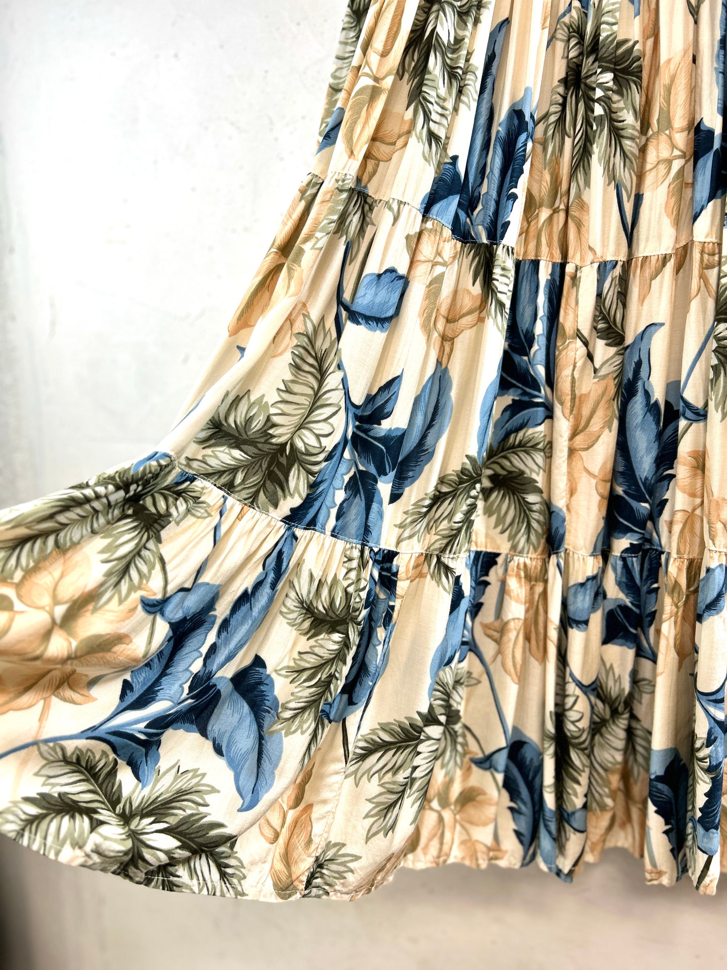 Vintage Tiered Skirt MADE IN GUATEMALA [B31531]