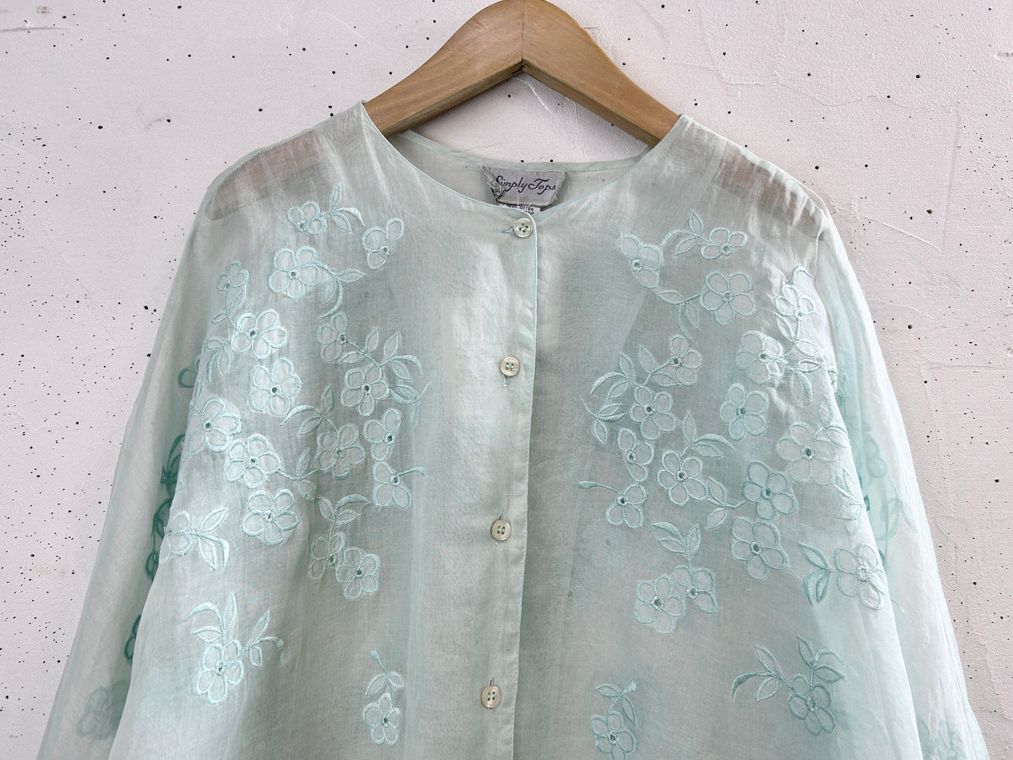 Vintage Sheer Shirt Jacket [H33473]