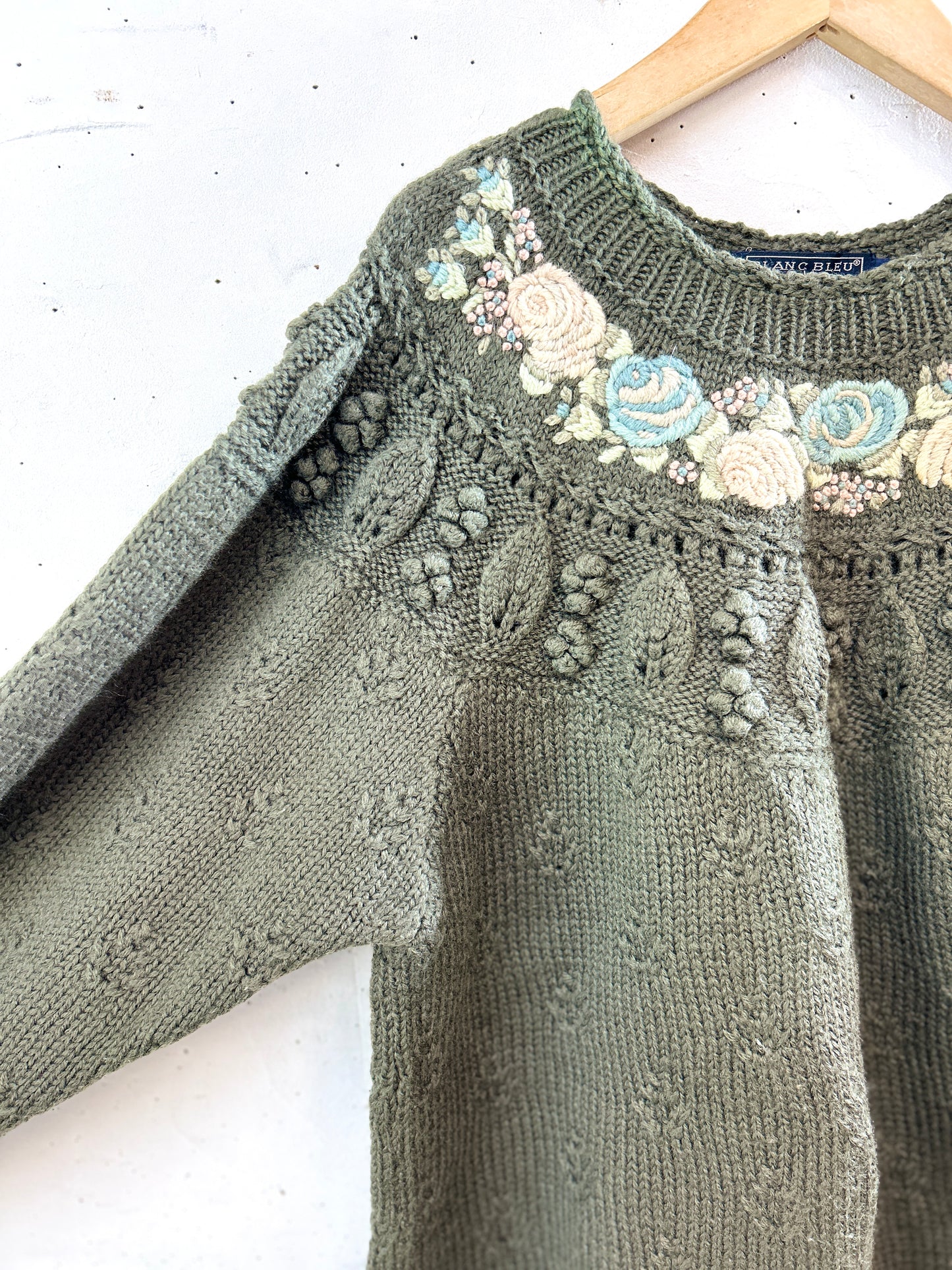 Vintage Knit Sweater [L30974]