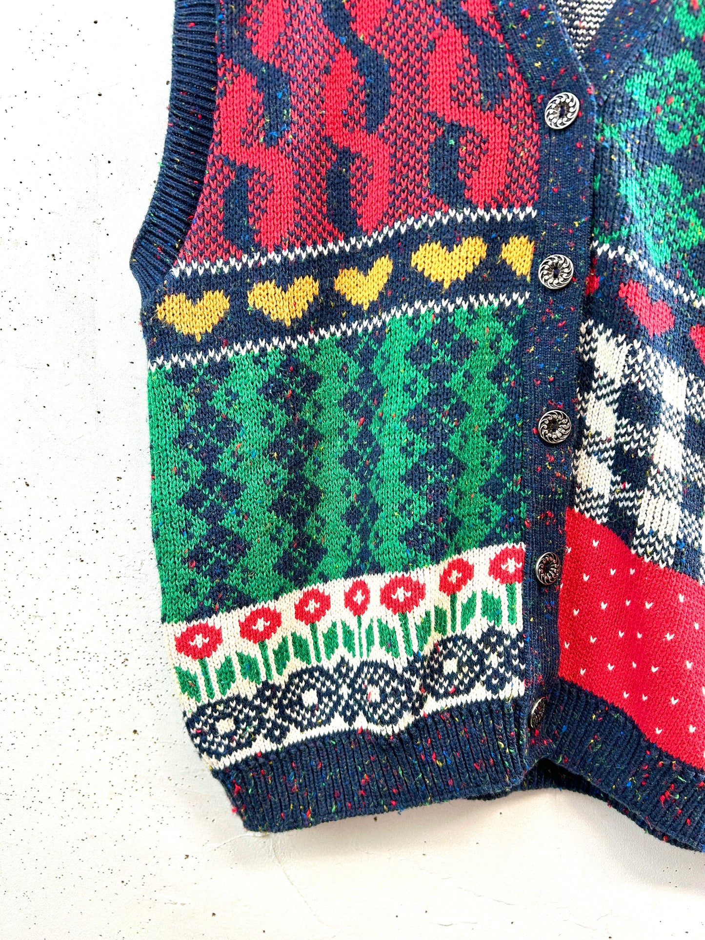 Vintage Knit Vest [B31668]