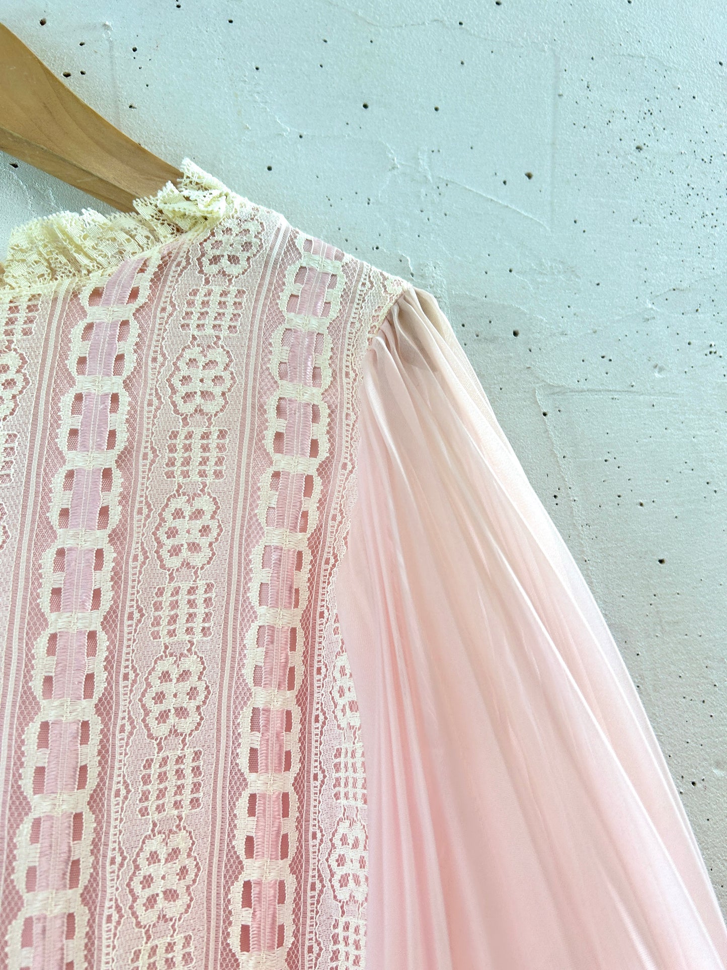 60s Vintage Lace Top [H33368]