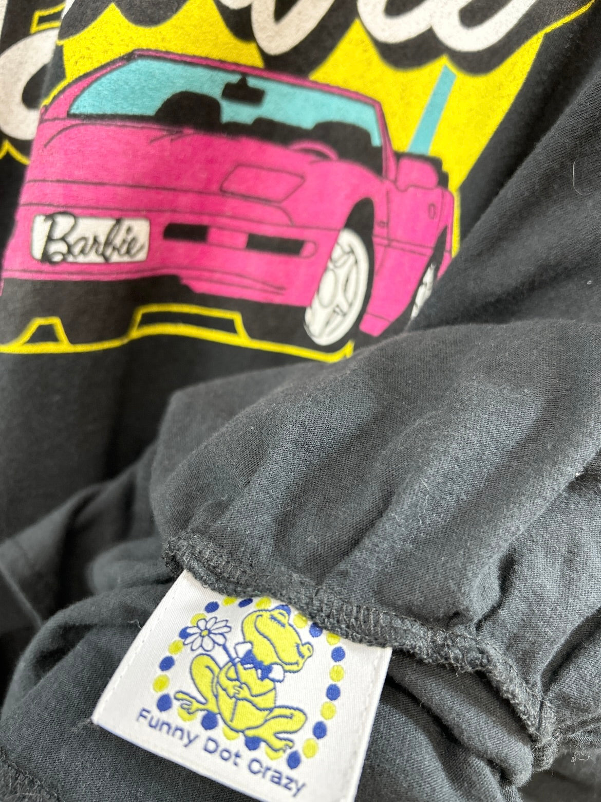 Vintage T Shirt 〜Funny dot CRAZY〜 [E32299]
