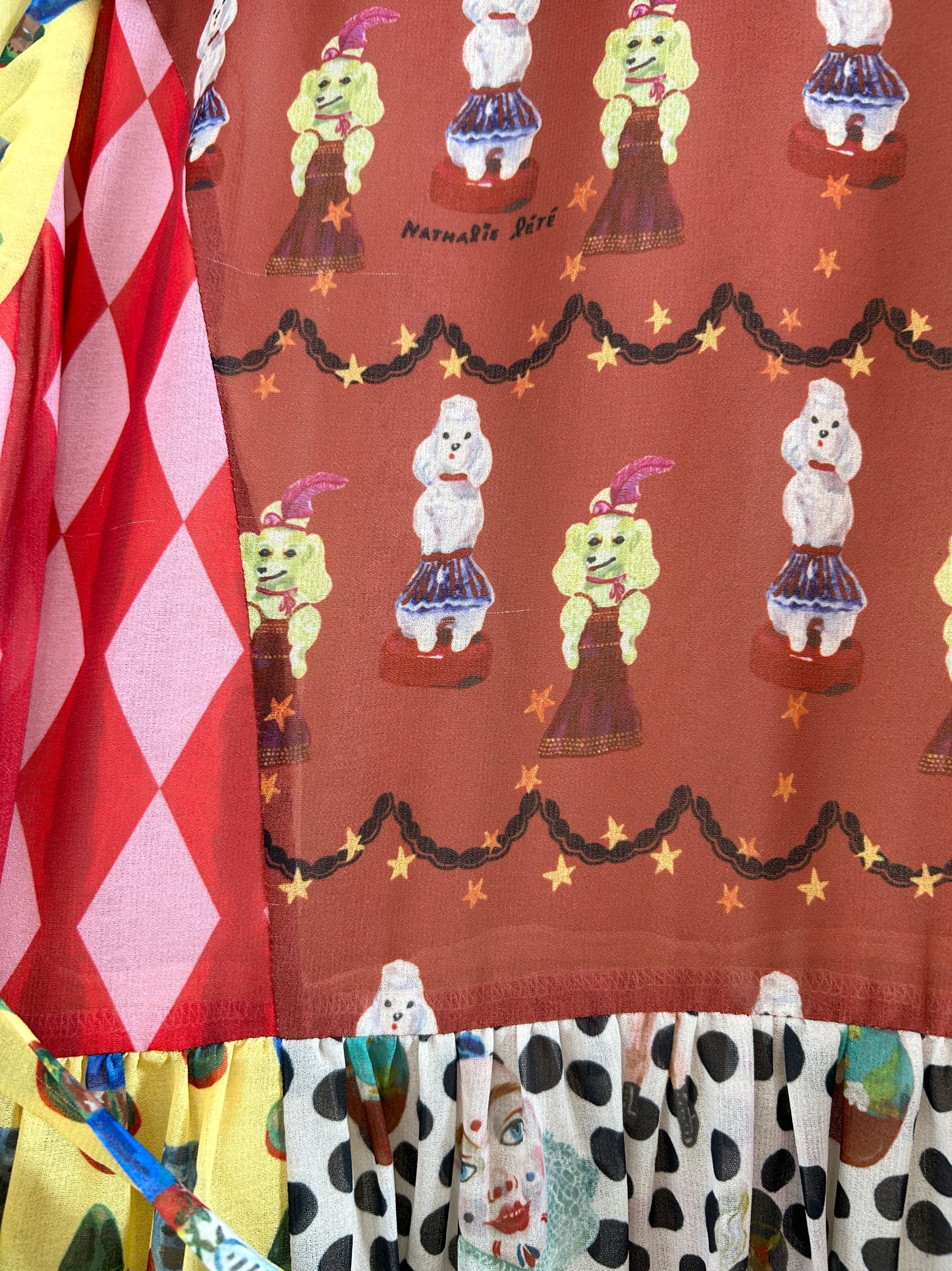 Vintage Dress 〜Nathalie Lete×UNLOGICAL POEM〜 [F32804]