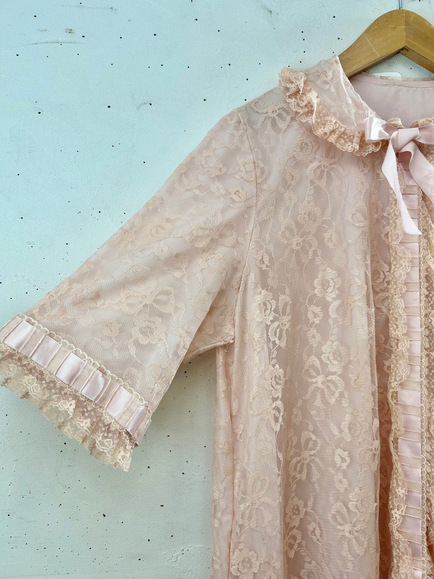 ’60s Vintage Lingerie Gown 〜ODETTE BARSA〜 [G30782]
