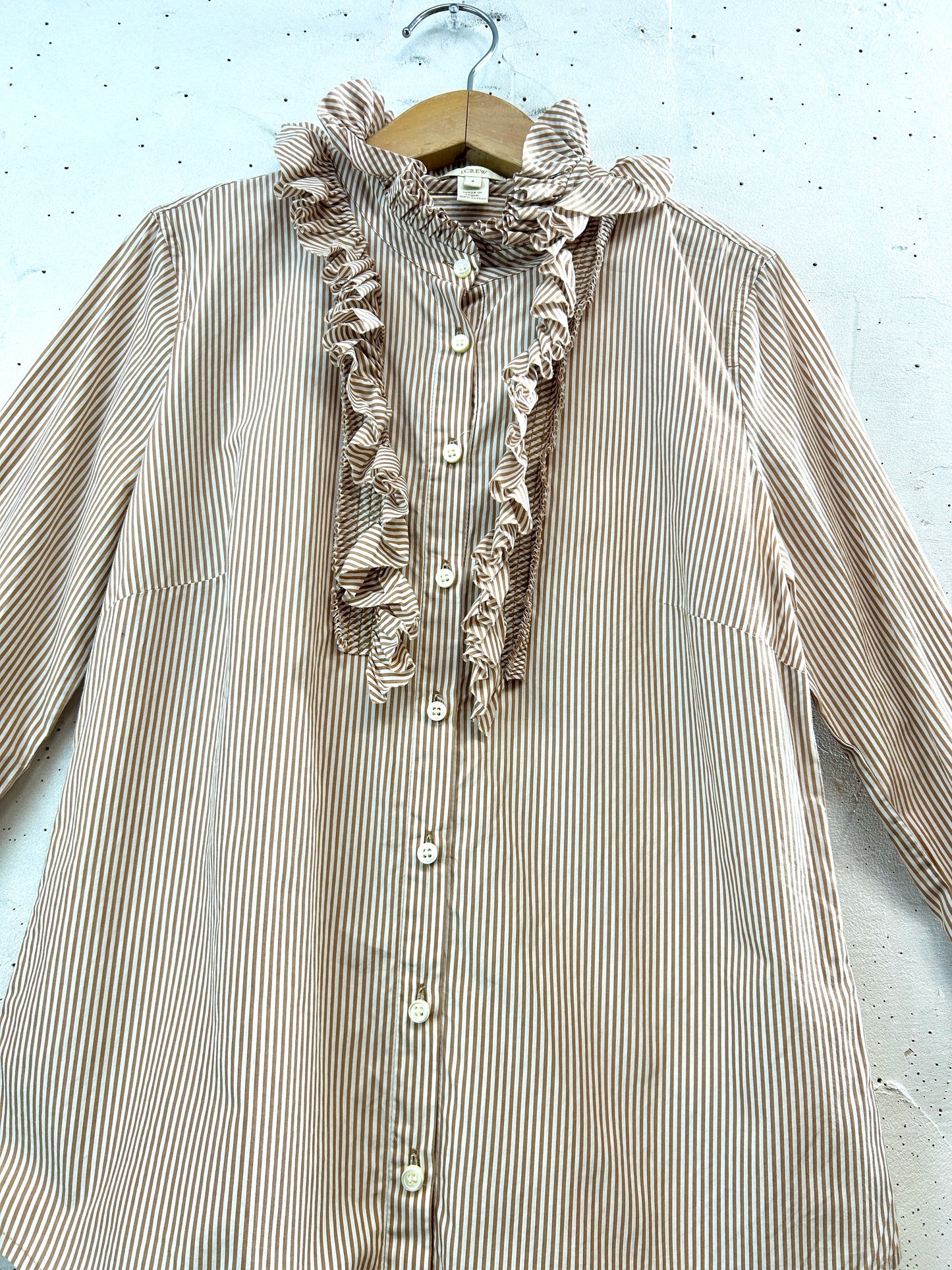 Vintage Frills Shirt [B31699]