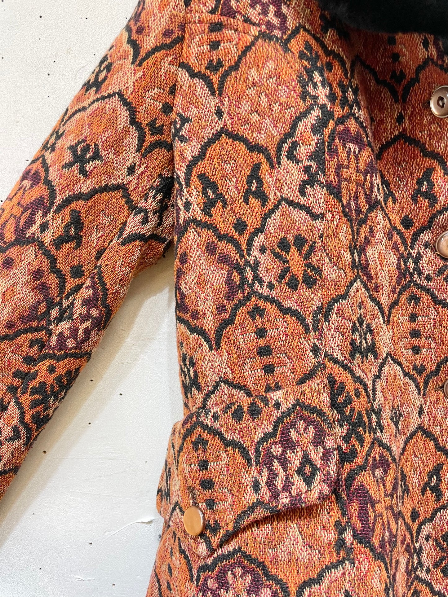 ’60s-’70s Special Vintage Gobelin Coat [A25904]