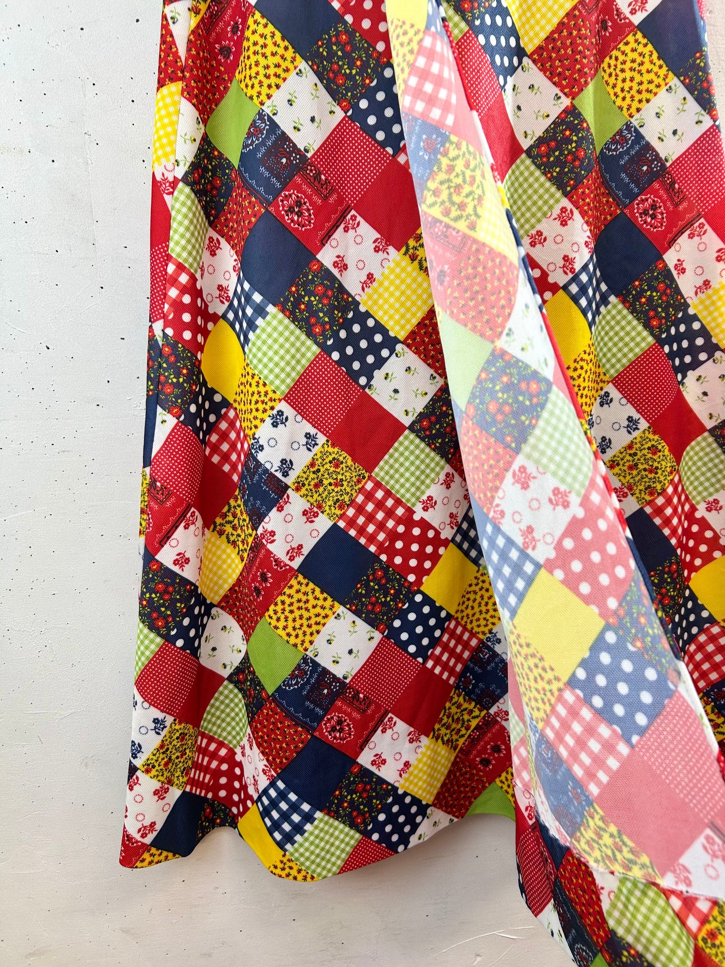 ’70s Vintage Wrap Skirt [G30590]