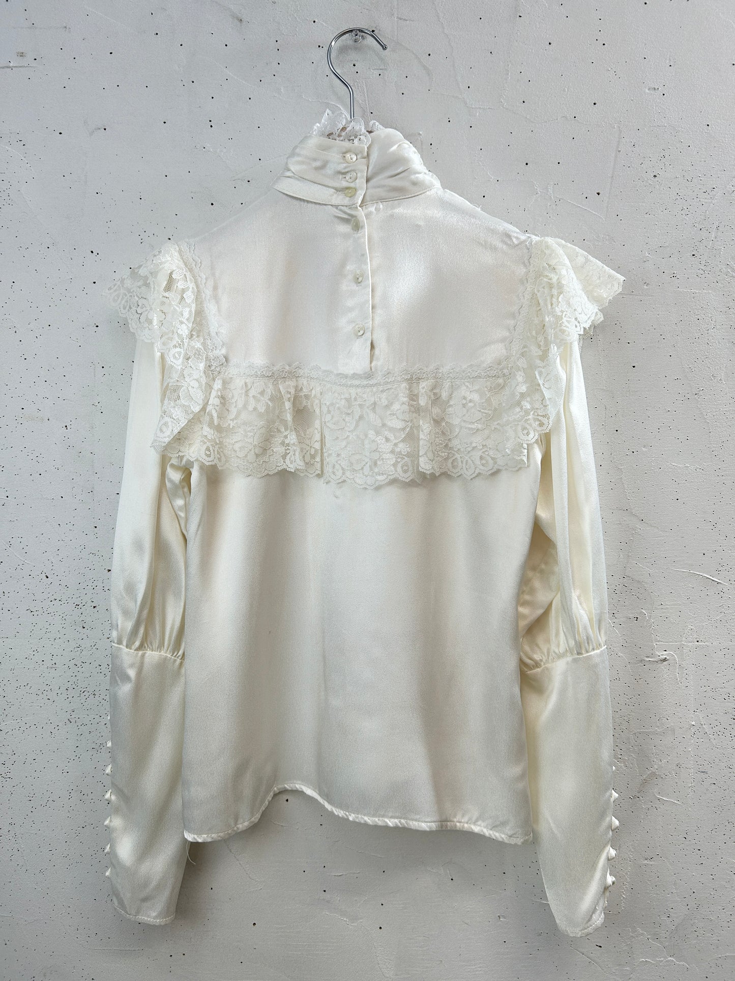 Vintage White Blouse 〜GUNNE SAX〜 [H33386]