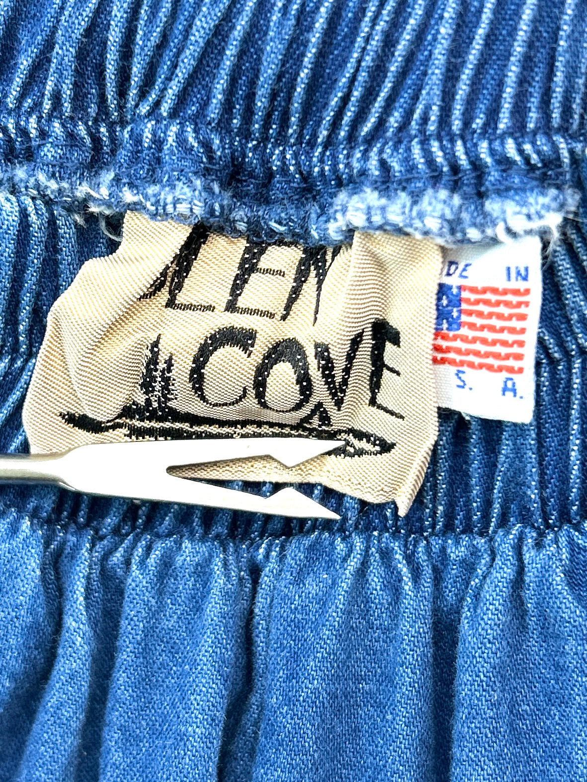 Vintage Denim Skirt MADE IN USA [B31543]