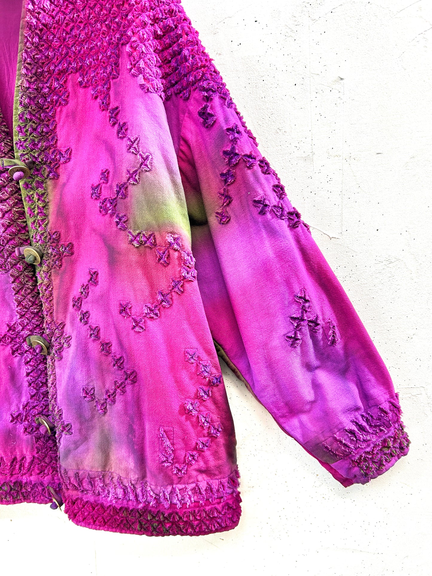 Vintage Slash Quilt Jacket [A31419]