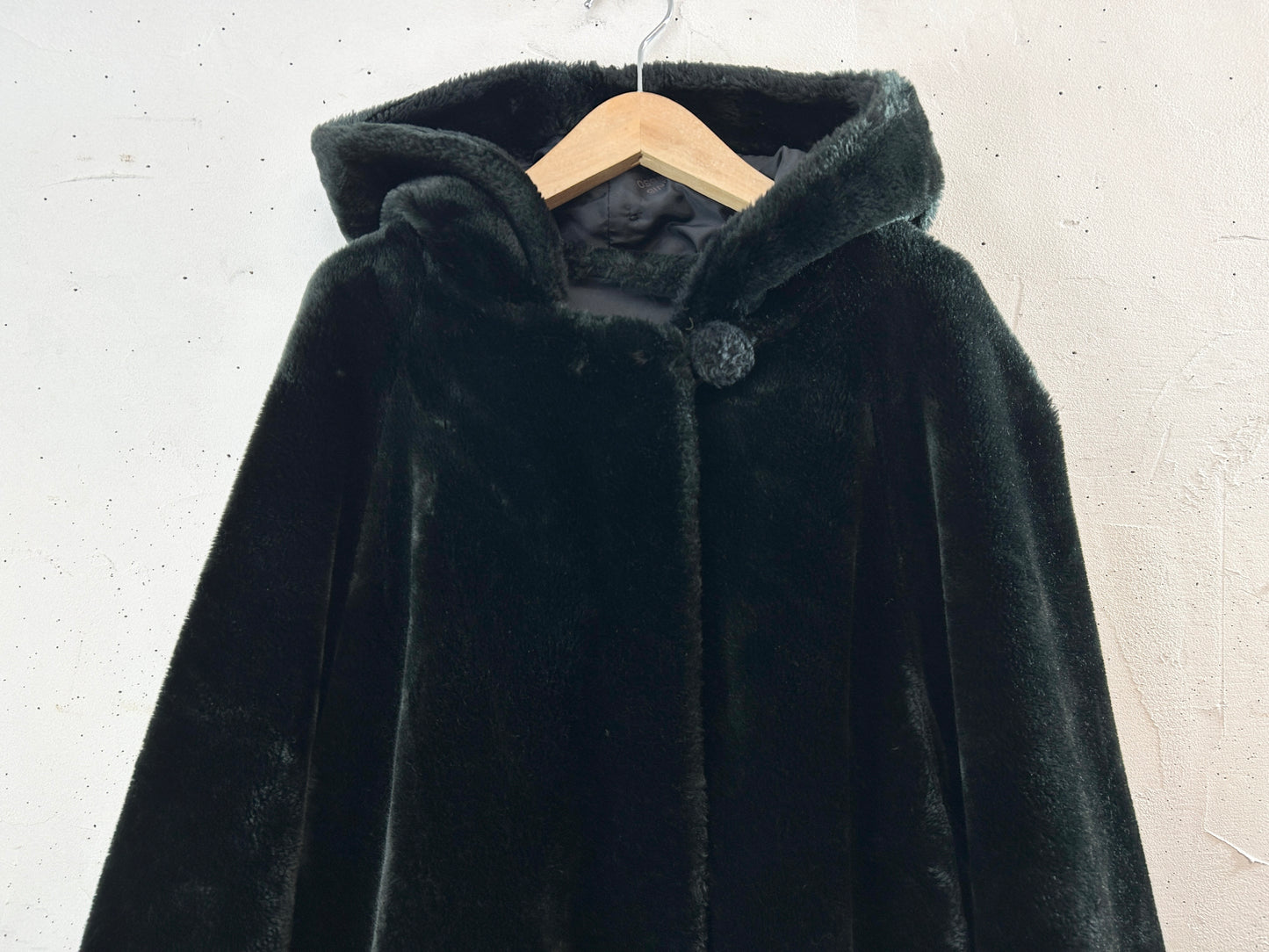 Vintage Eco Fur Coat [J30662]