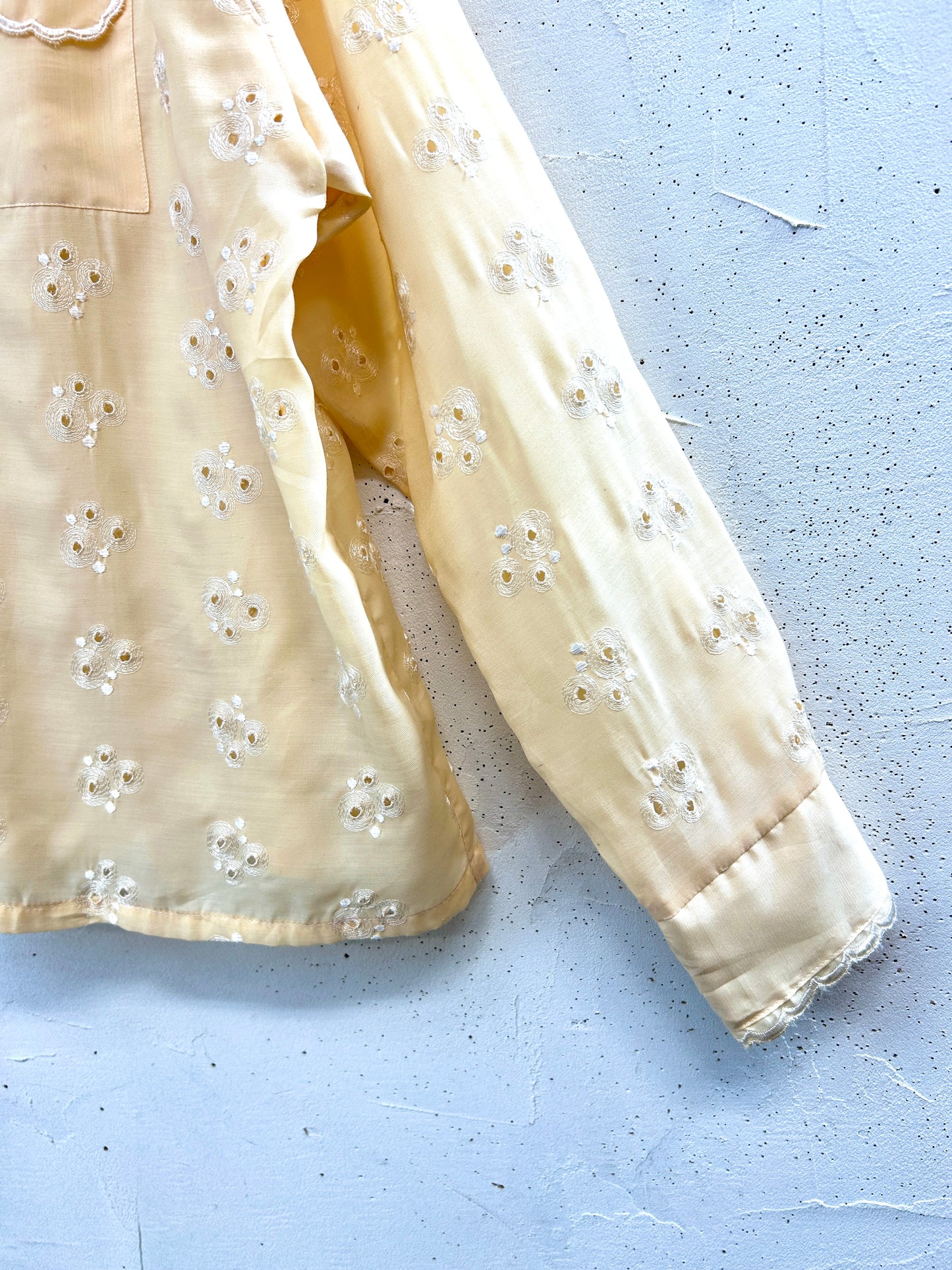 Vintage Cutwork Blouse [E32486]
