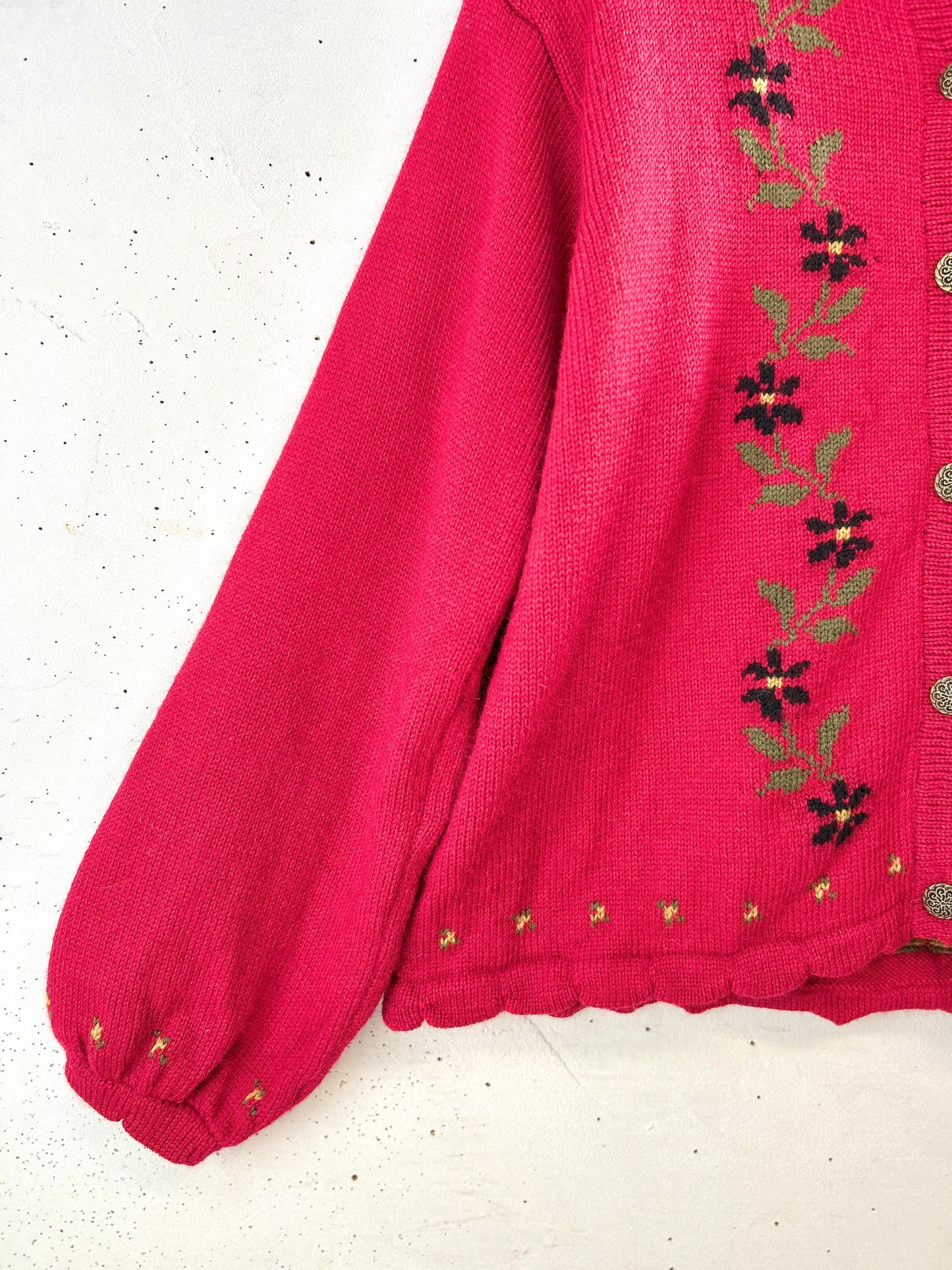 Vintage Knit Cardigan MADE IN IRELAND [K30893]