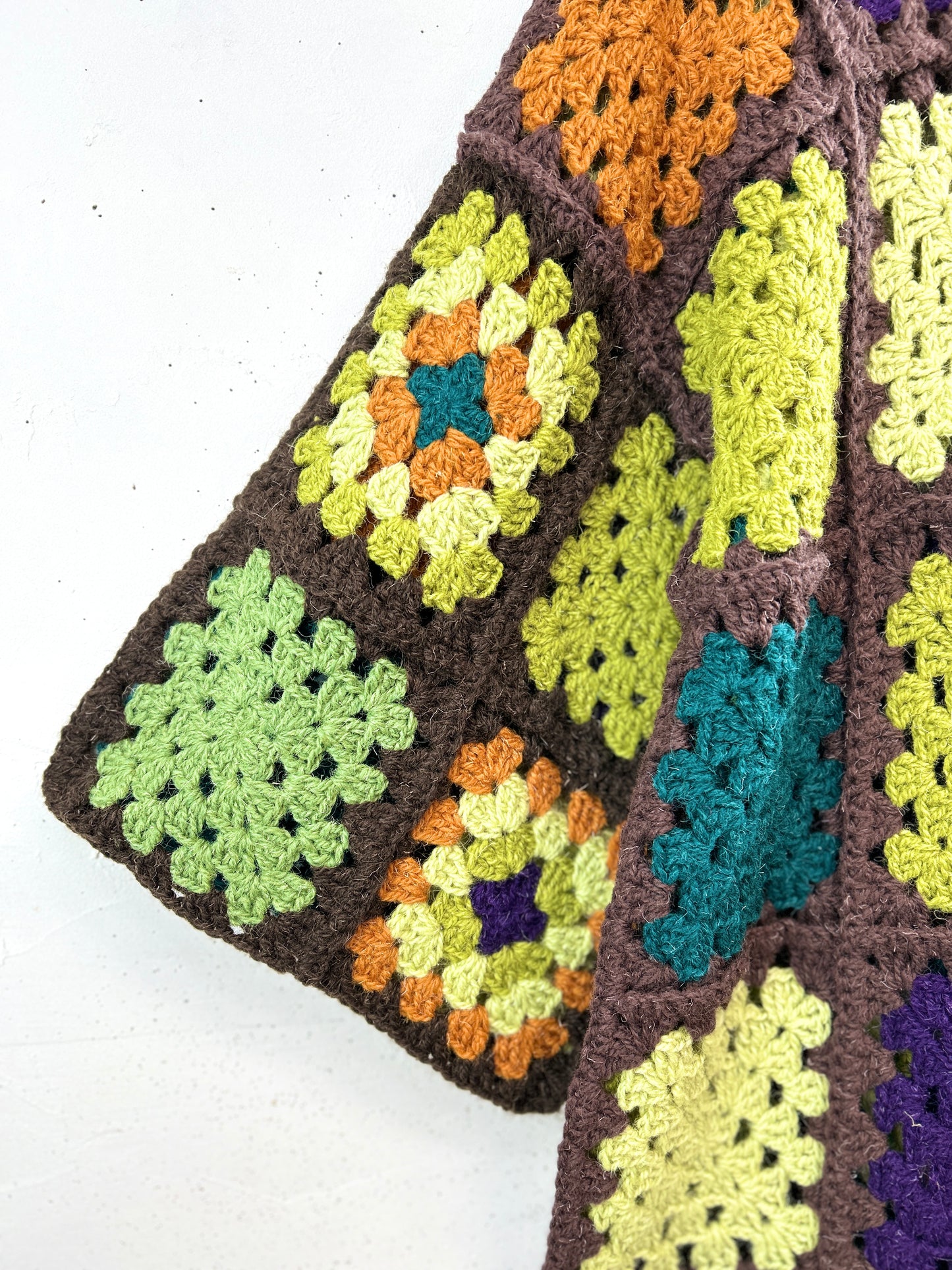 Vintage Granny Square Knit  [A31473]
