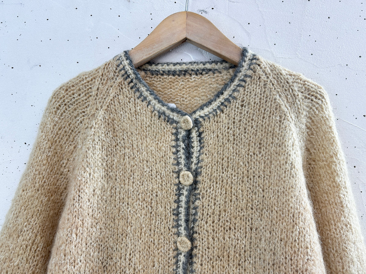 Vintage Knit Cardigan [J34161]