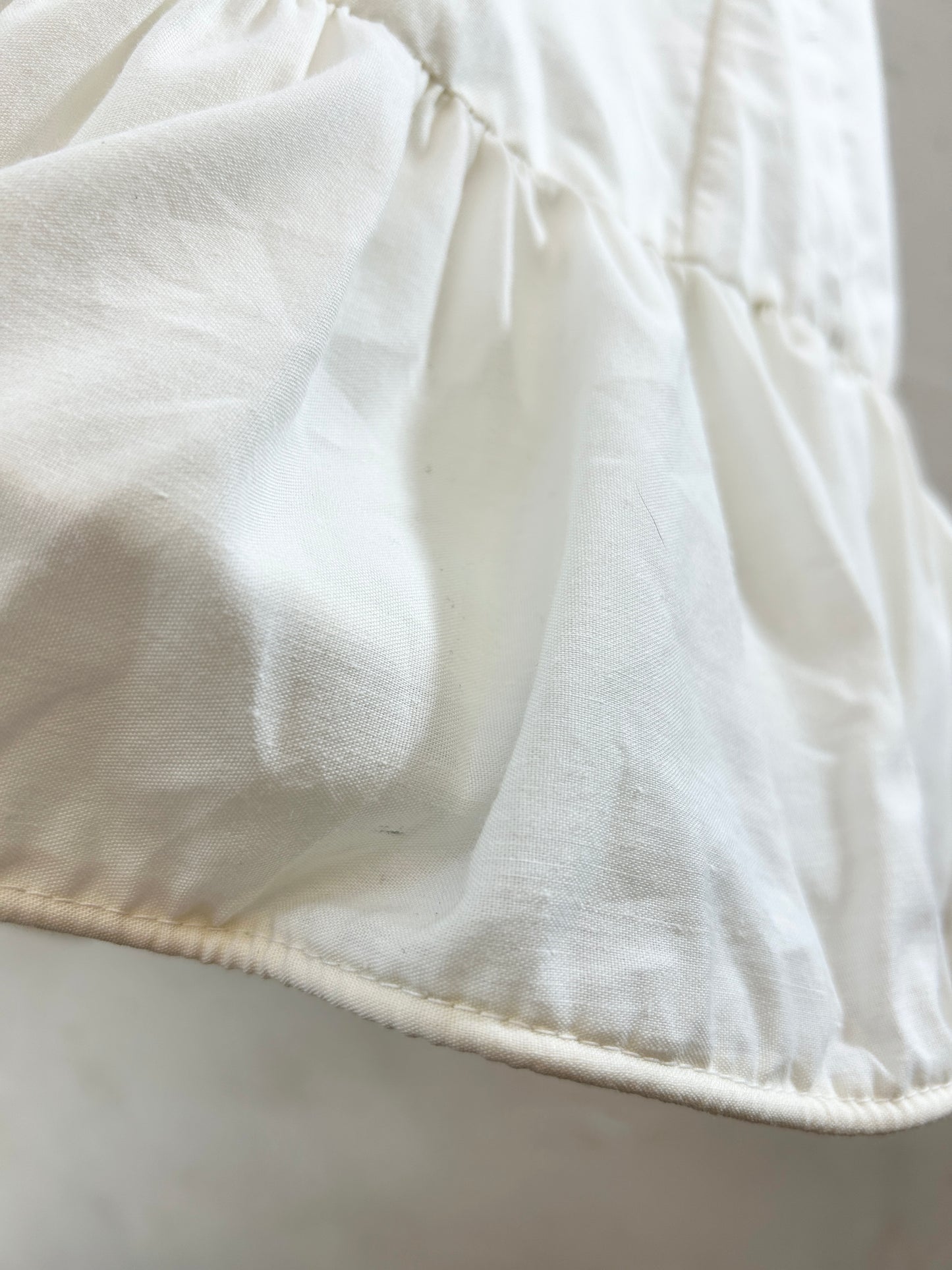 Vintage White Skirt [I30140]