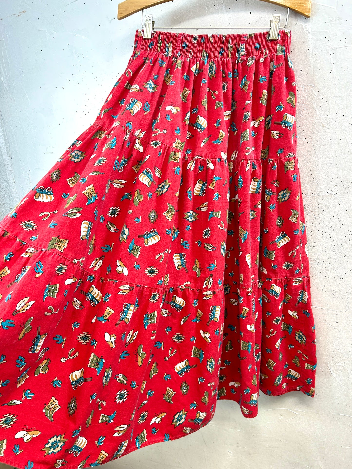 Vintage Tired Skirt [D32152]