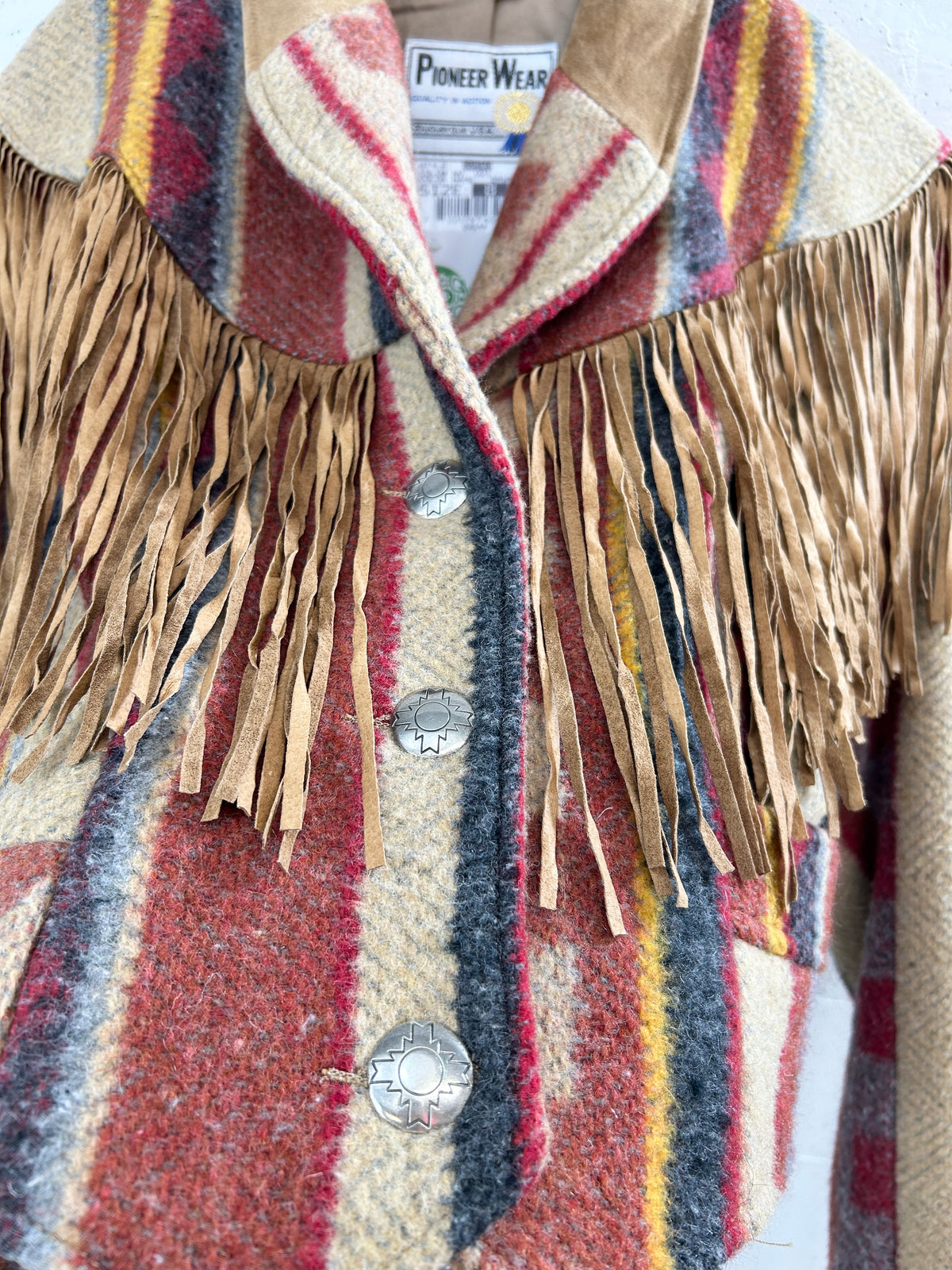 Vintage Fringe Jacket 〜Pioneer Wear〜 [I33941]