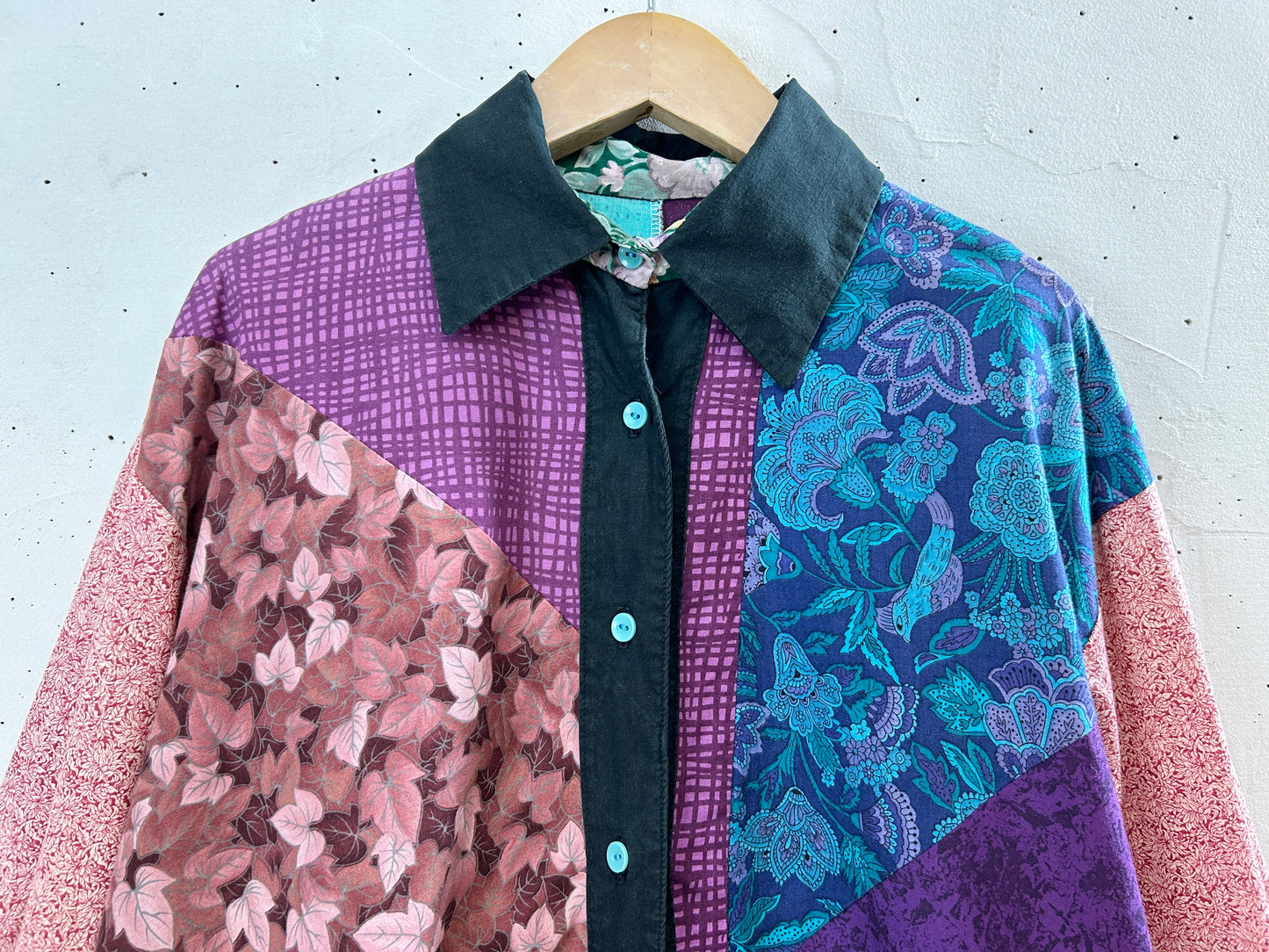 Vintage Patchwork Shirt [I30151]