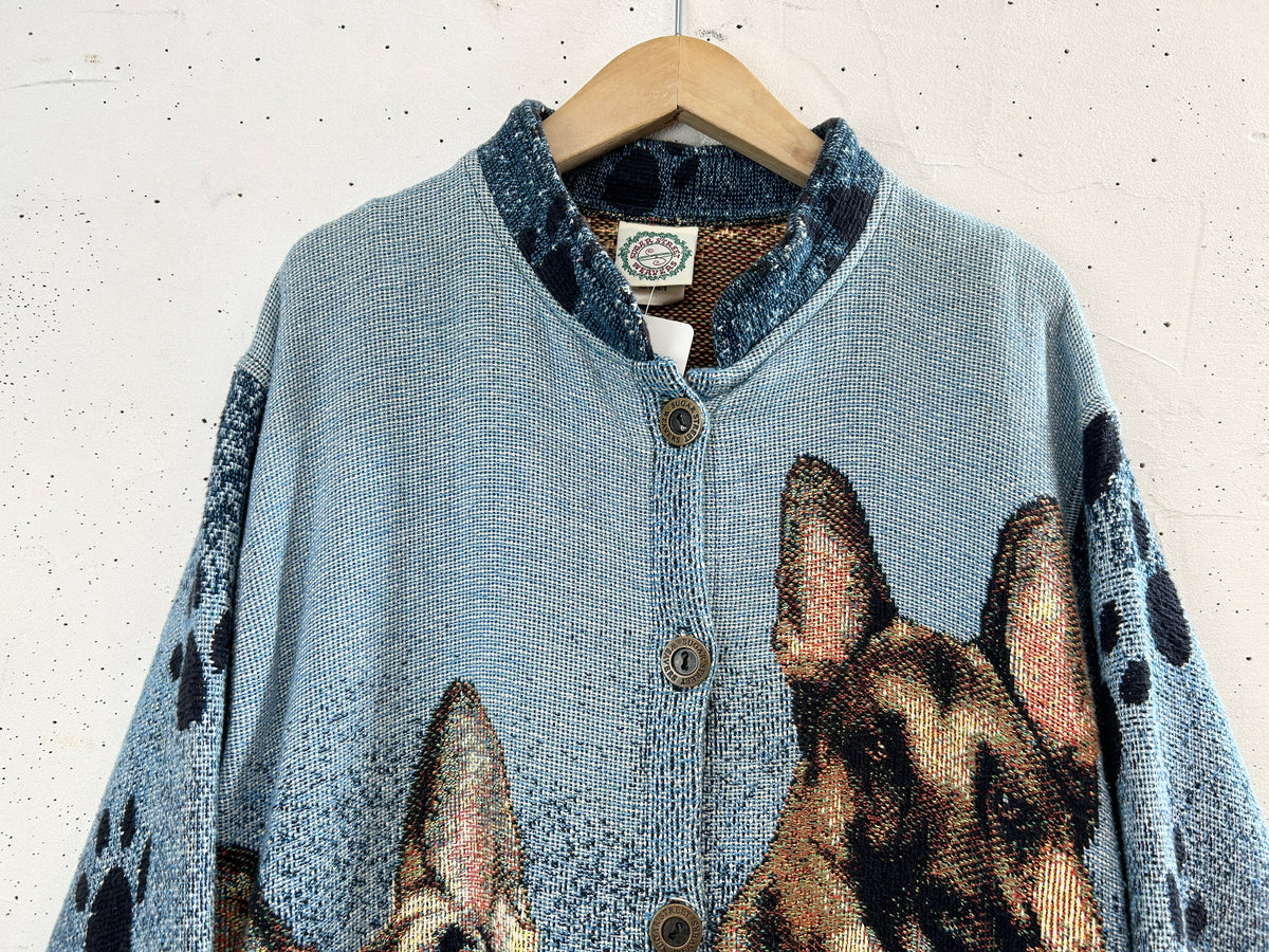 Vintage Rug Jacket 〜SUGAR STREET WEAVERS〜 MADE IN AMERICA [I33998]