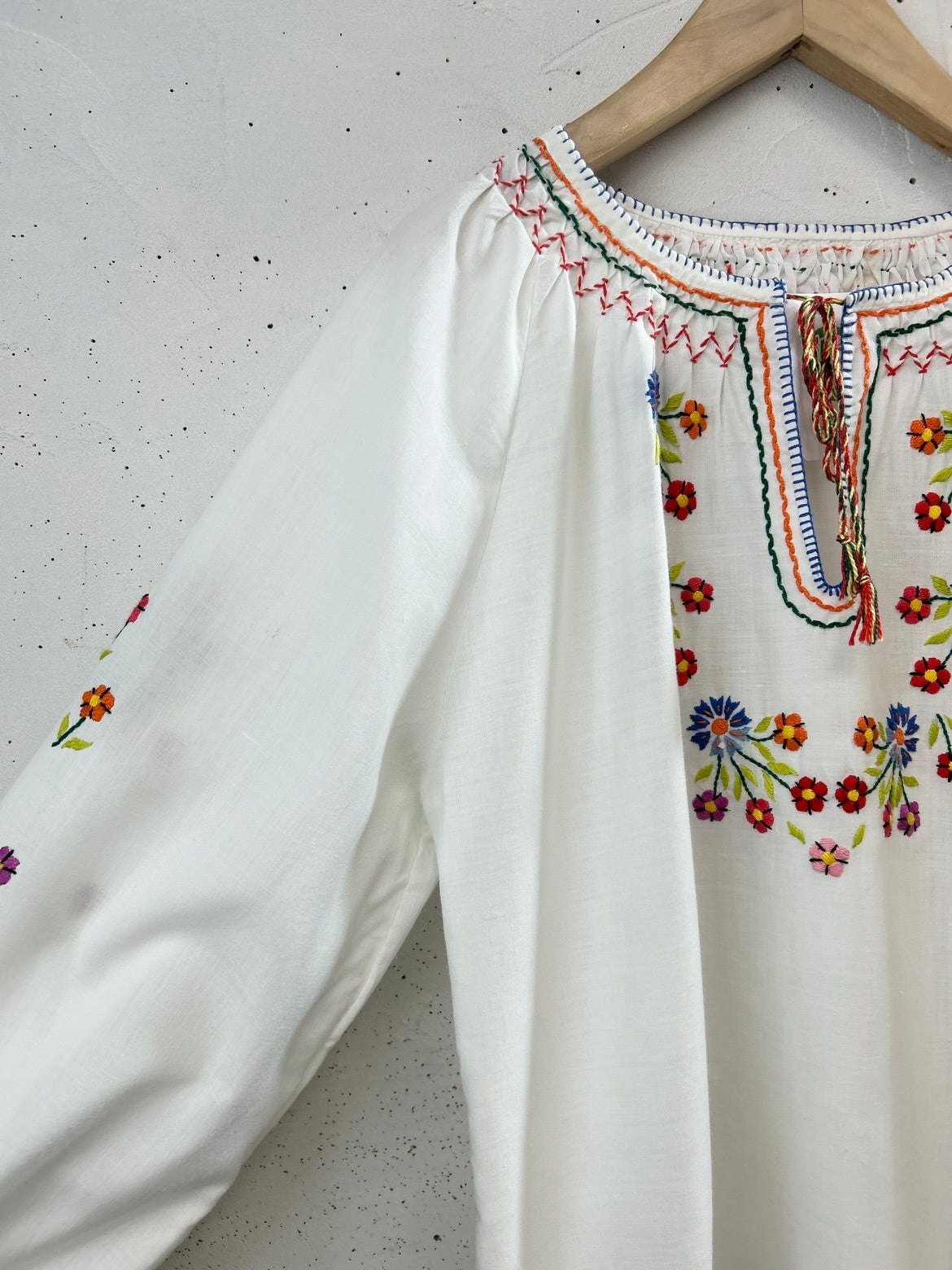 Vintage Embroidery Tunic [D32119]