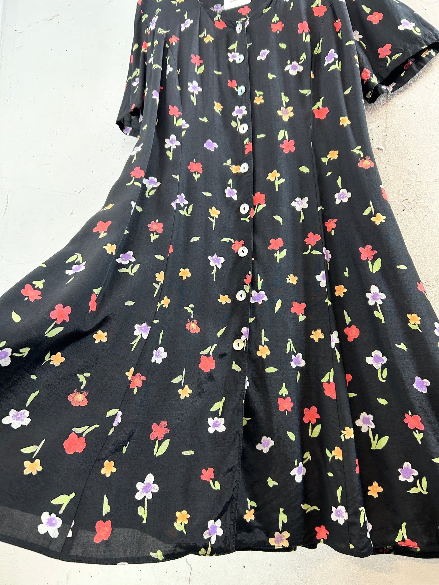Vintage Flower Dress [H30804]