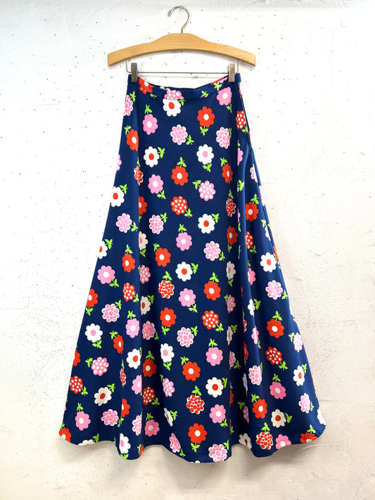 '70s Vintage Skirt [A31405]