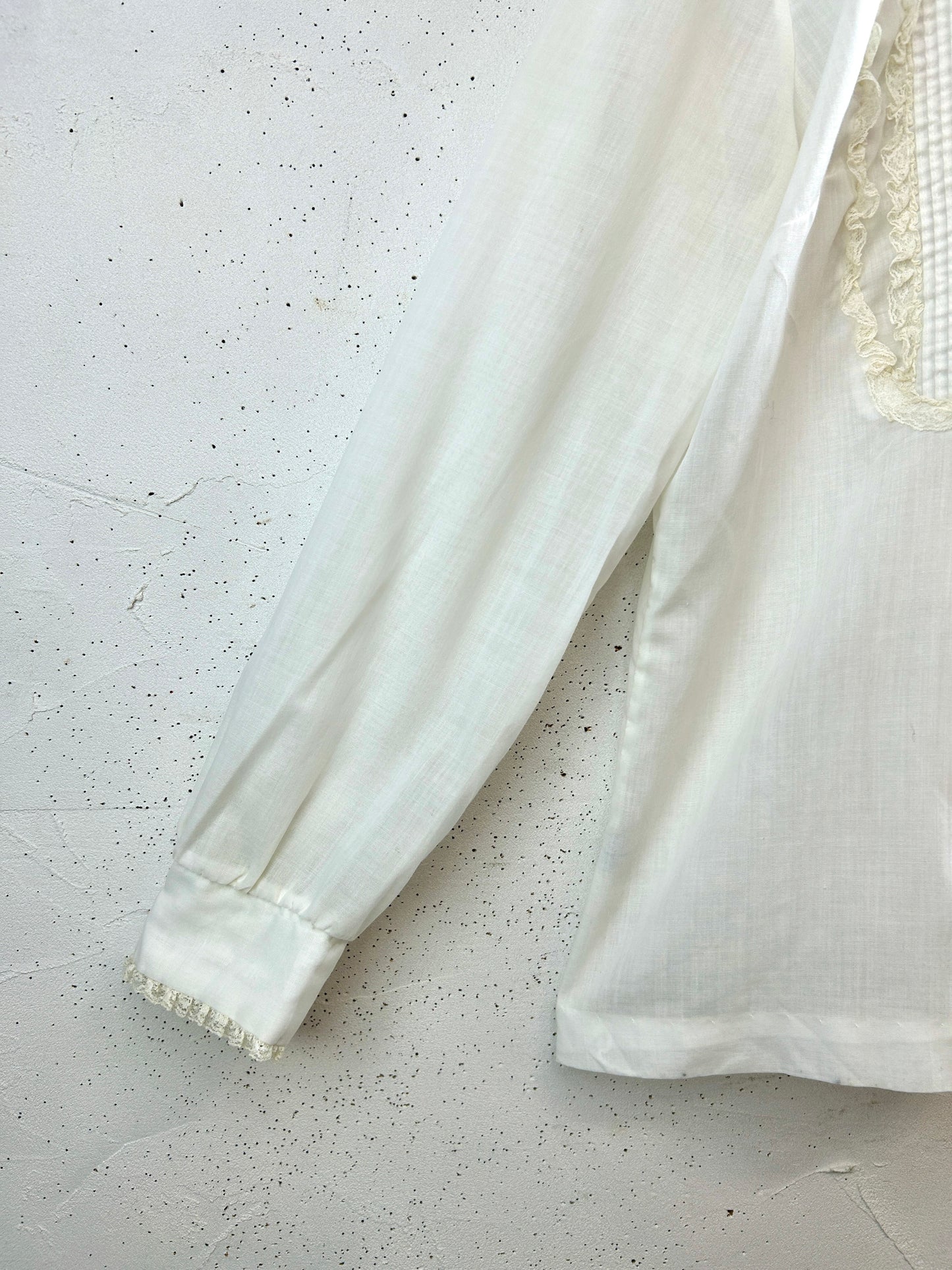 60s Vintage White Shirt [G33104]
